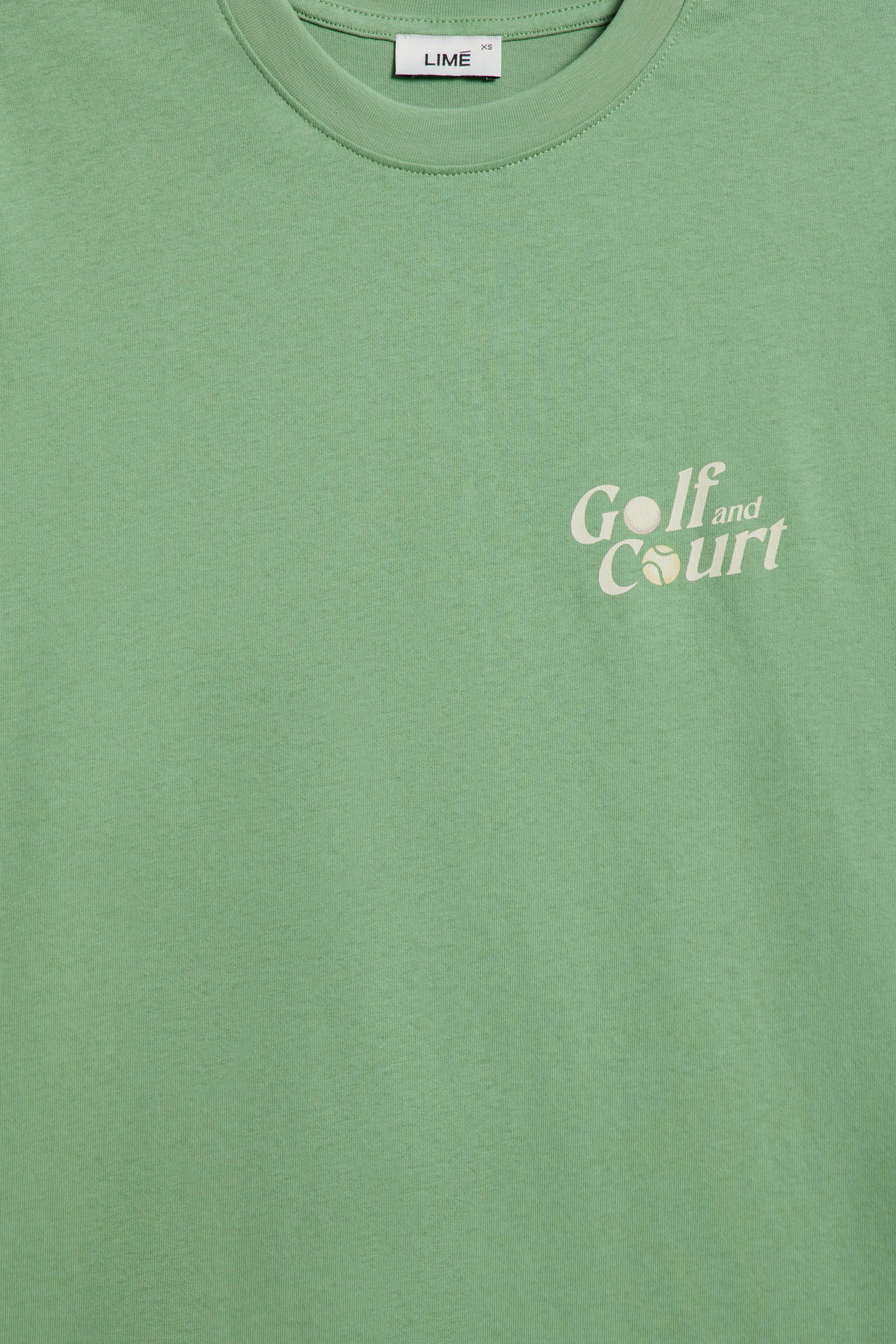 PRINT-MOTIF COTTON T-SHIRT - Image 7