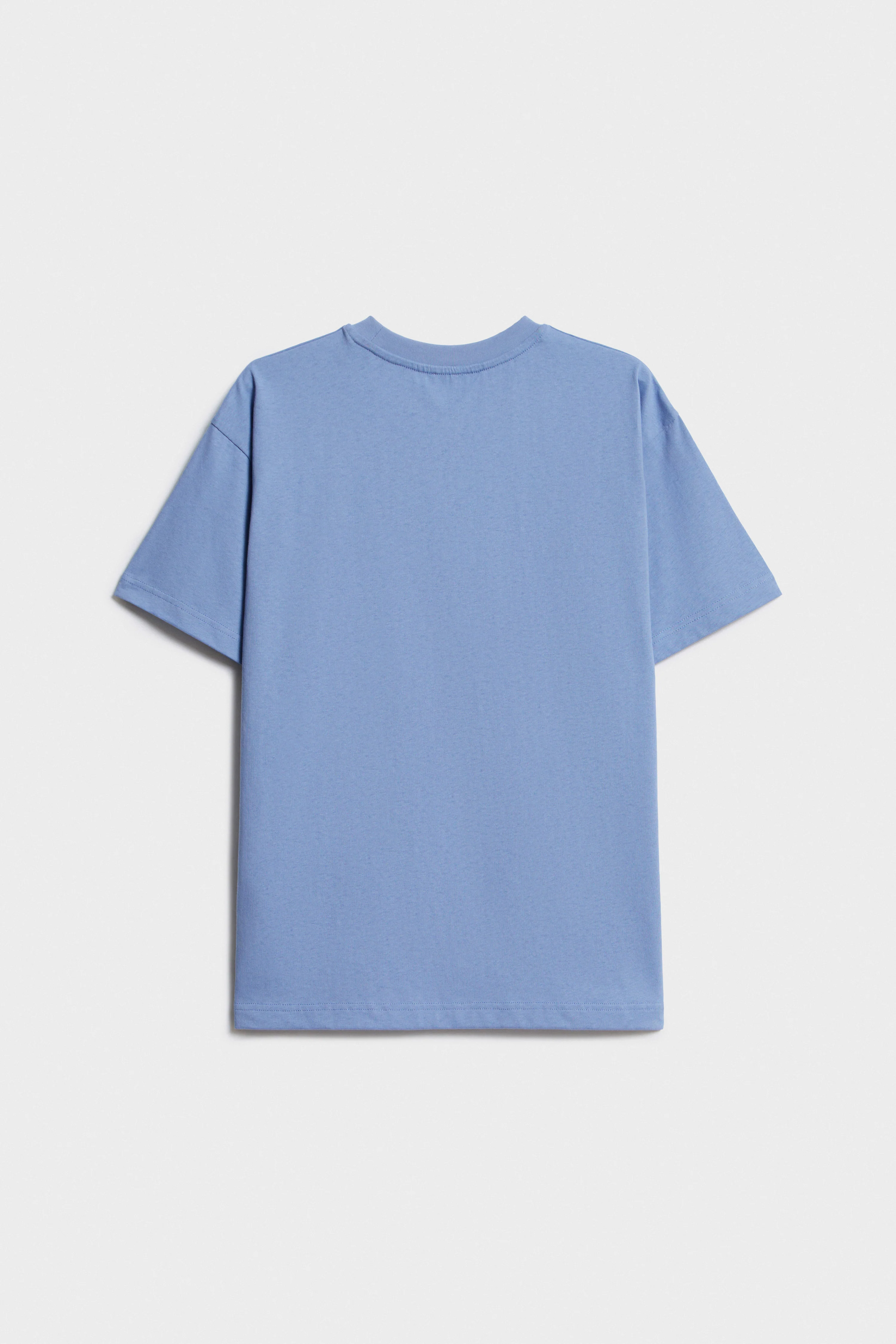 PRINT-MOTIF COTTON T-SHIRT - Image 4
