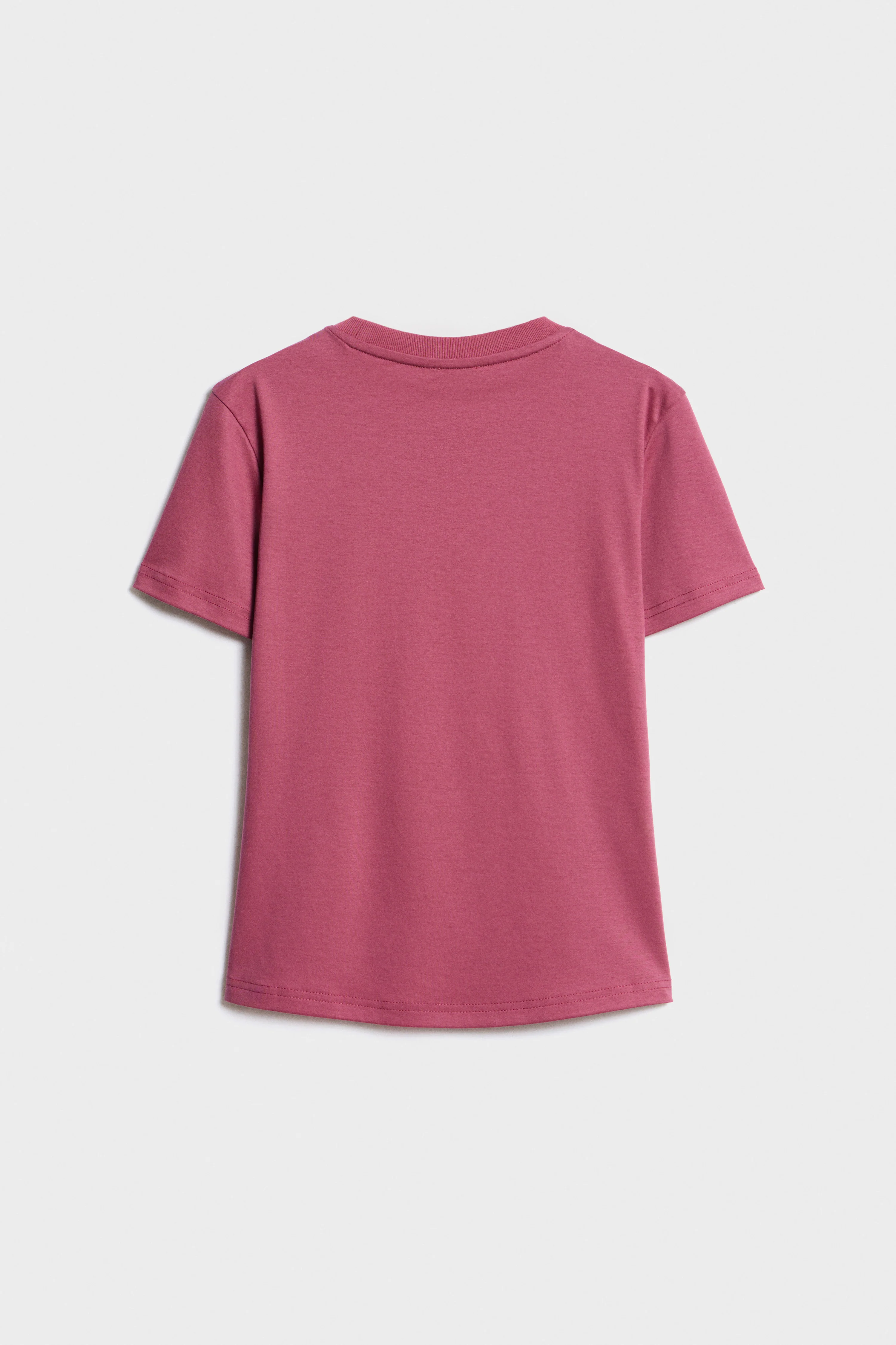 PRINT-MOTIF COTTON T-SHIRT - Image 5