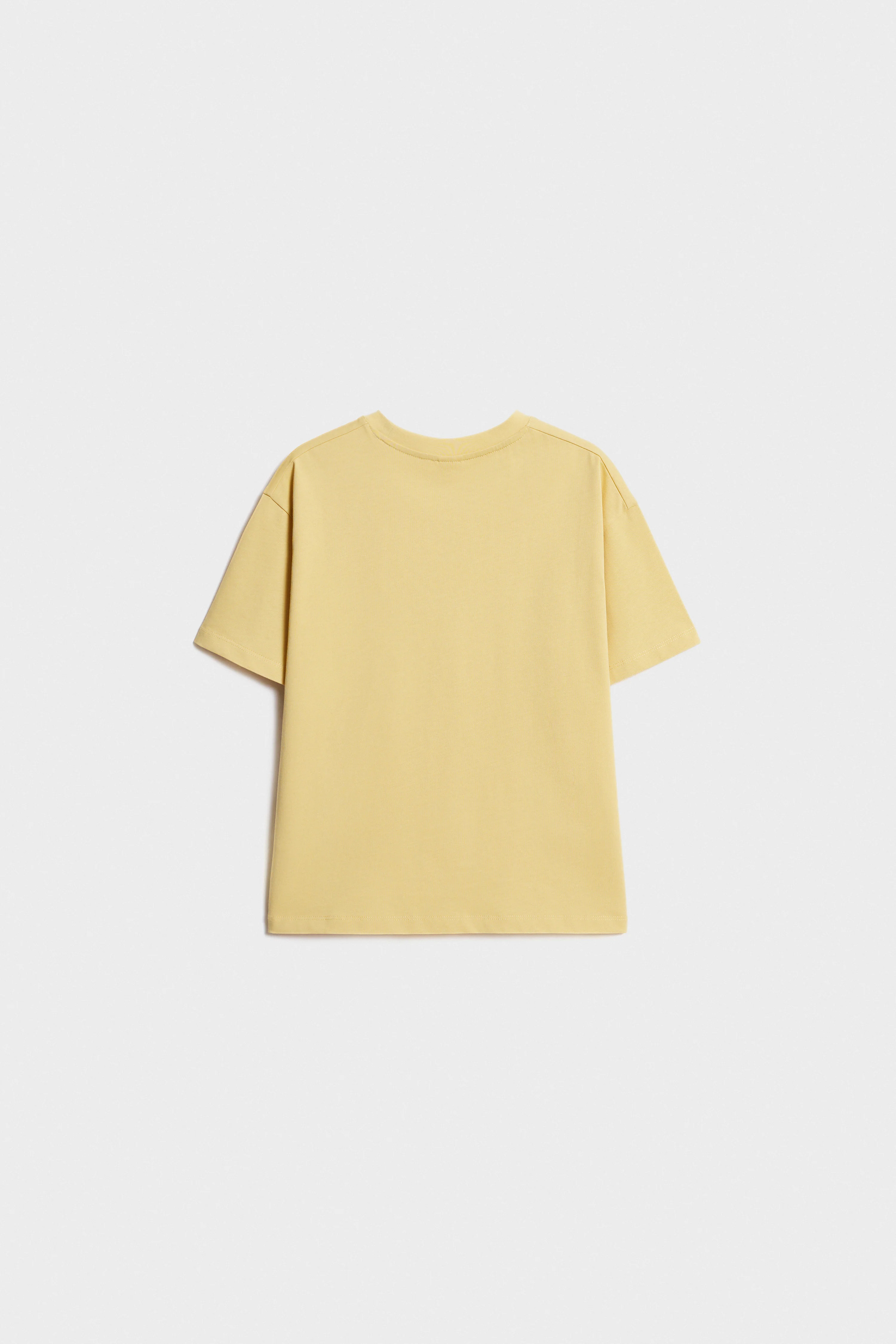 PRINT-MOTIF COTTON T-SHIRT - Image 5
