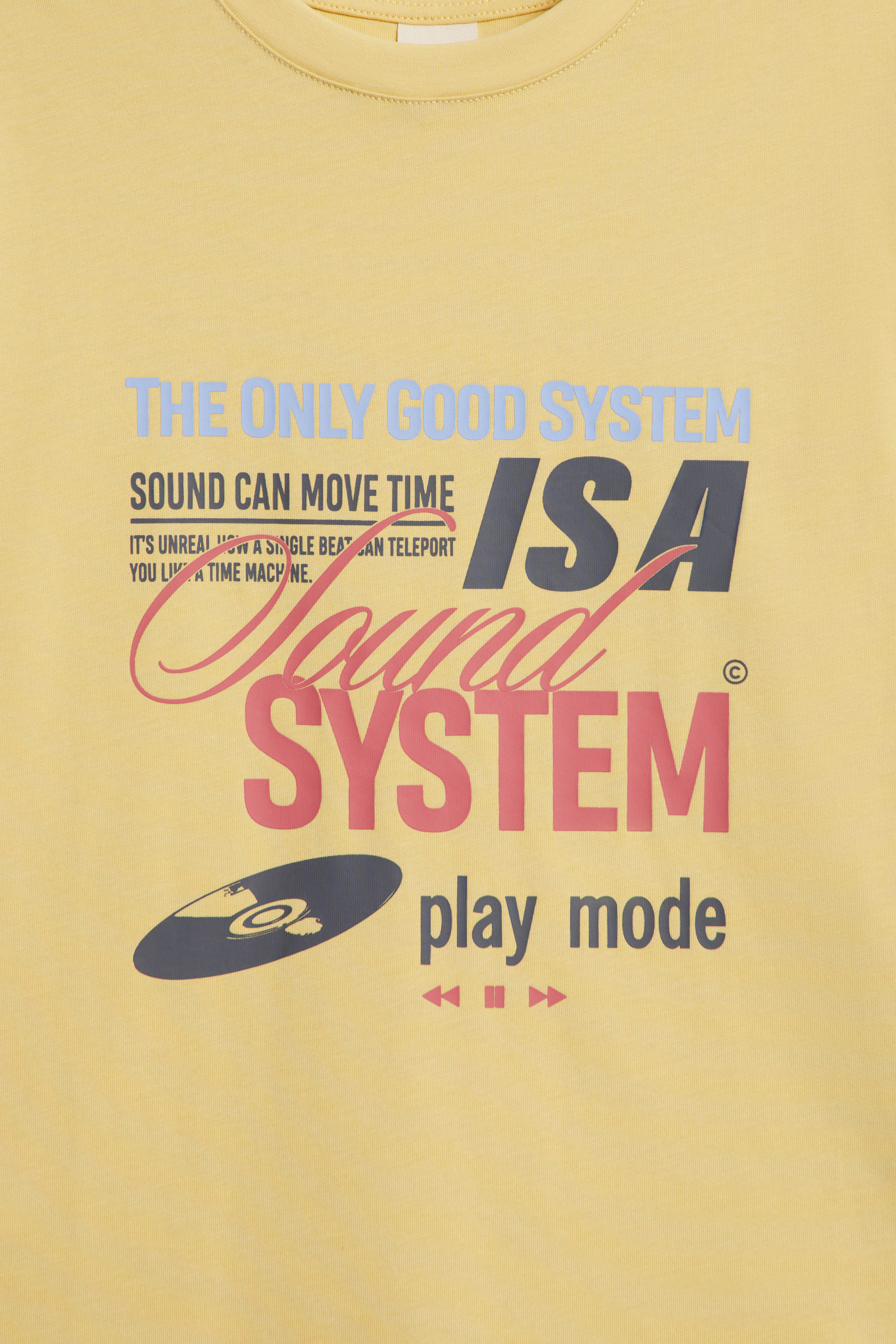 PRINT-MOTIF COTTON T-SHIRT - Image 6