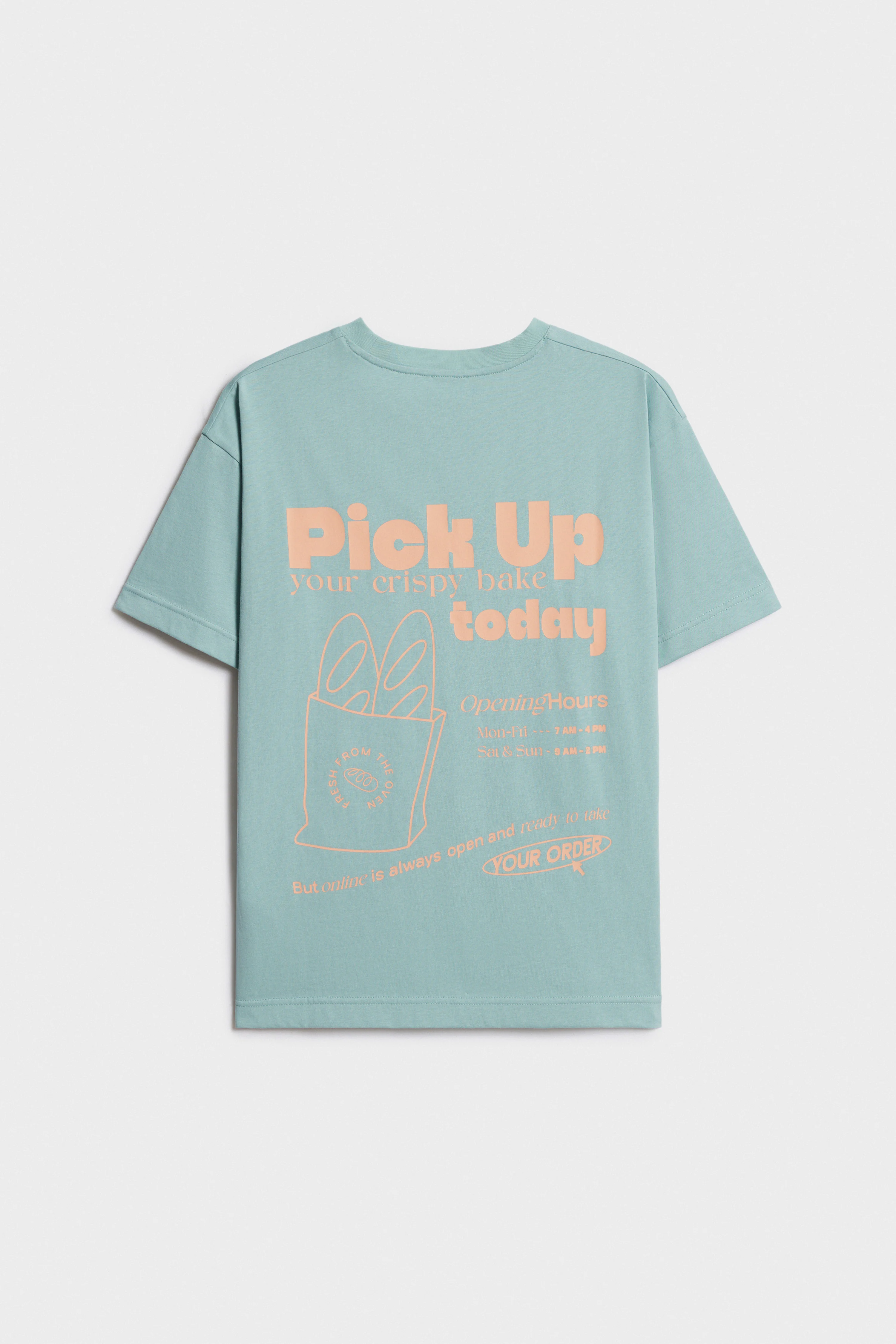 PRINT-MOTIF COTTON T-SHIRT - Image 6