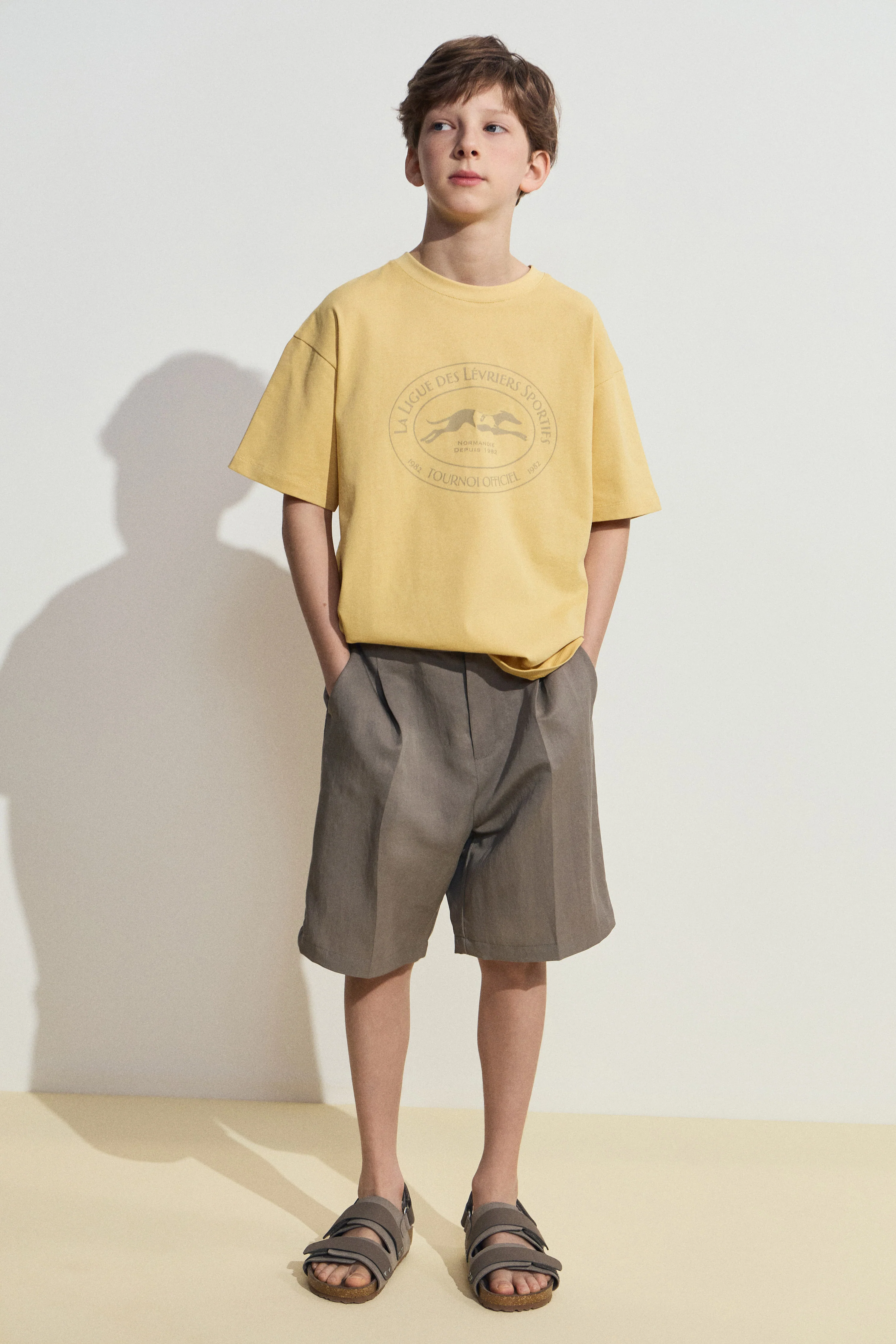 PRINT-MOTIF COTTON T-SHIRT - Image 2