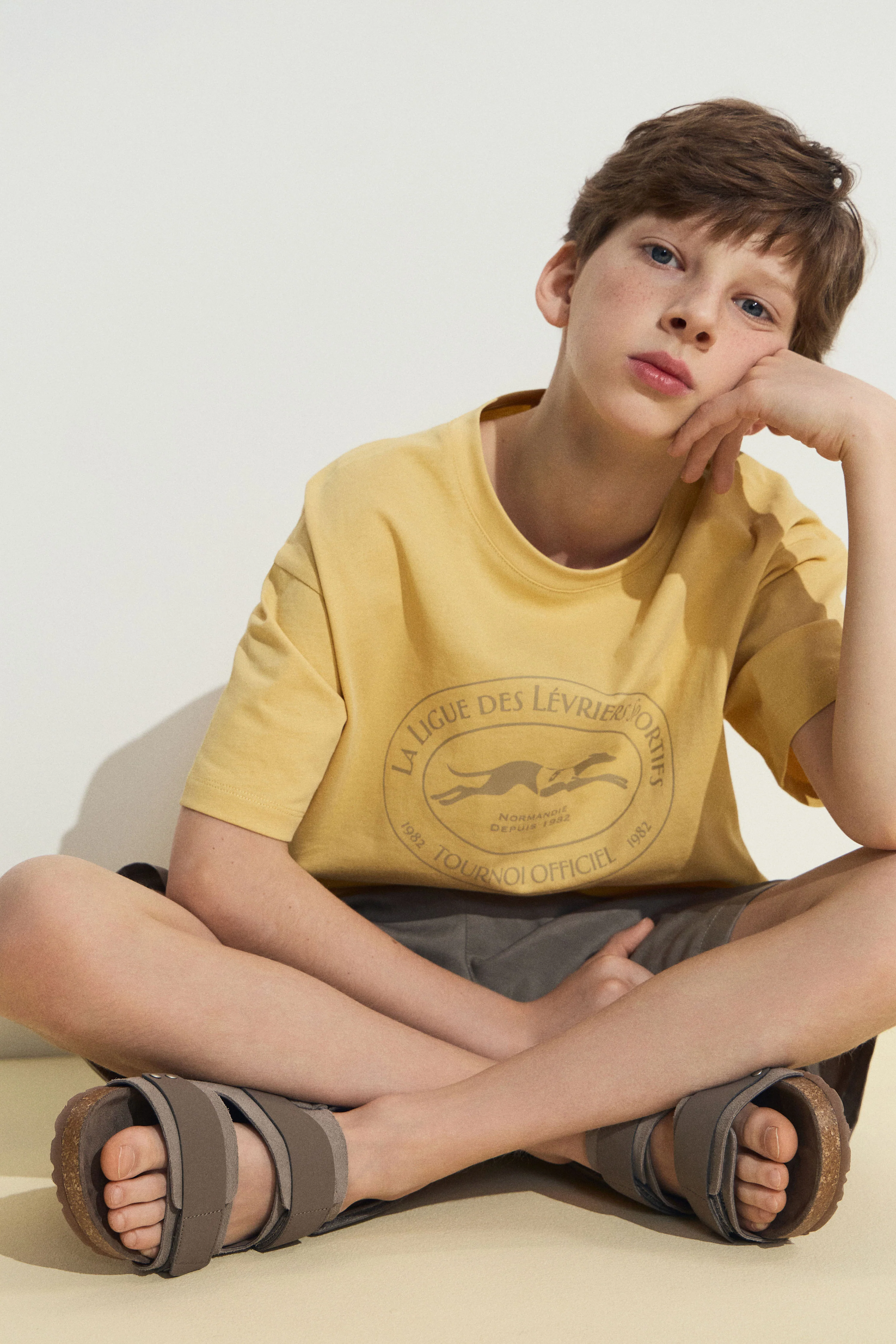 PRINT-MOTIF COTTON T-SHIRT - Image 3