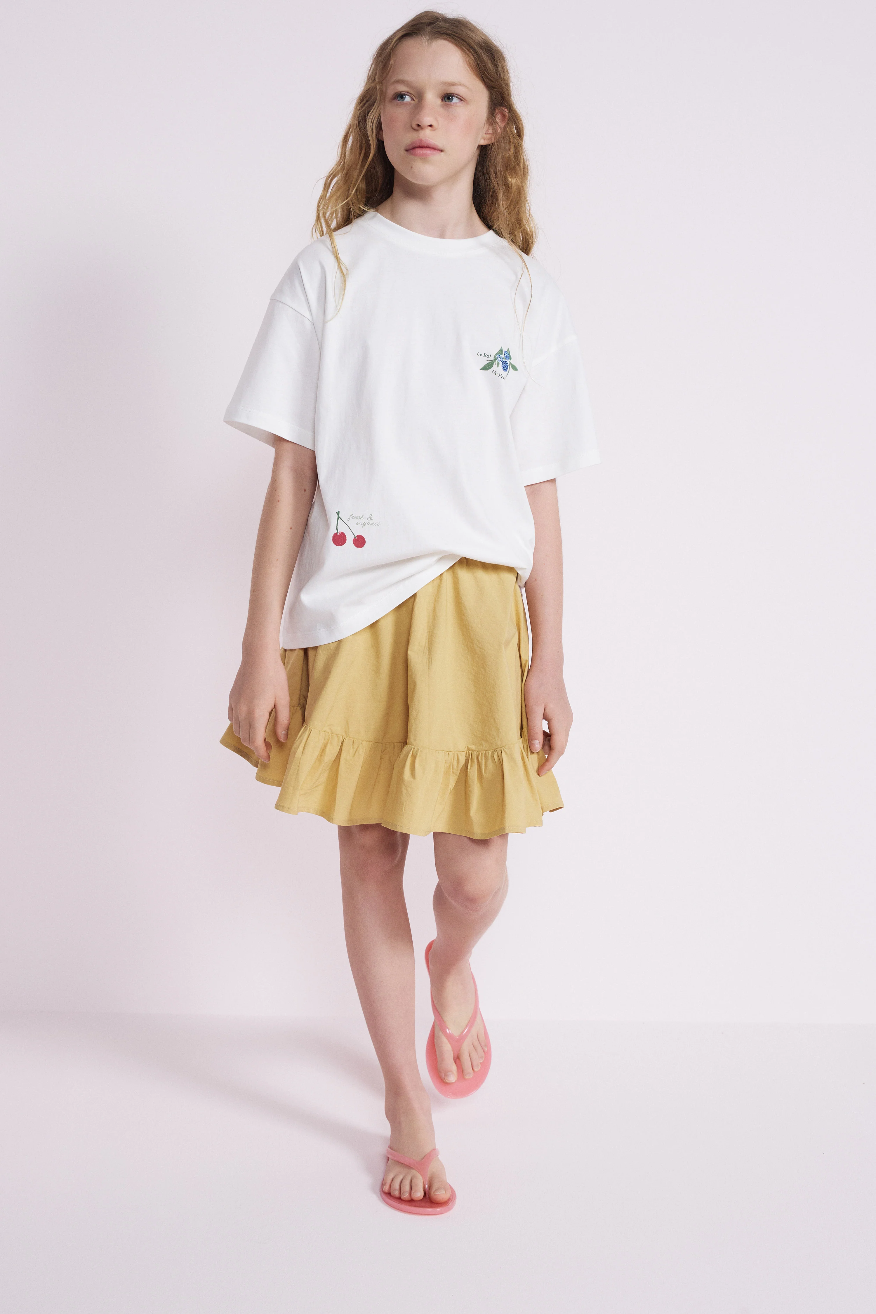 PRINT-MOTIF COTTON T-SHIRT - Image 4
