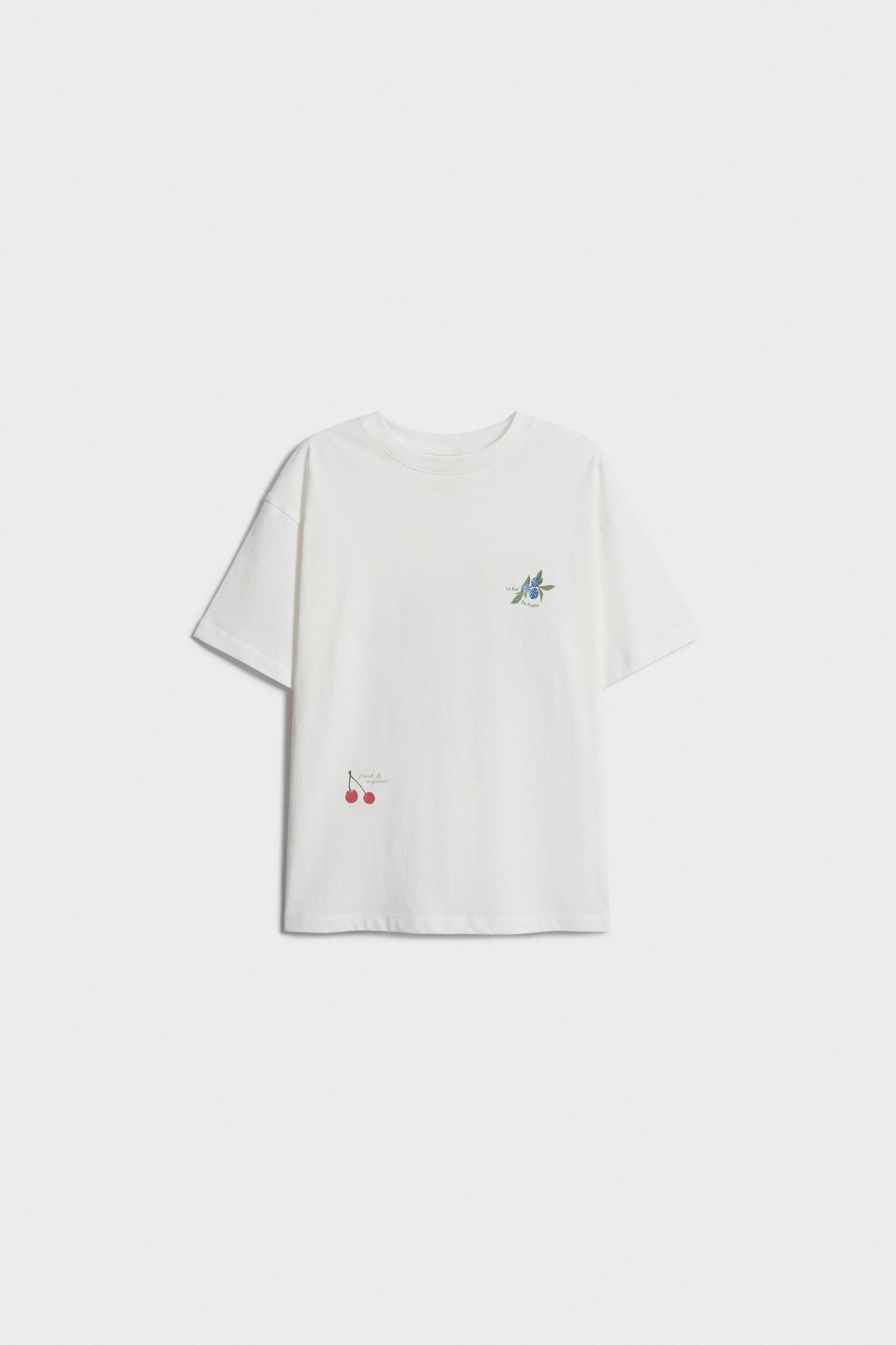 PRINT-MOTIF COTTON T-SHIRT - Image 5
