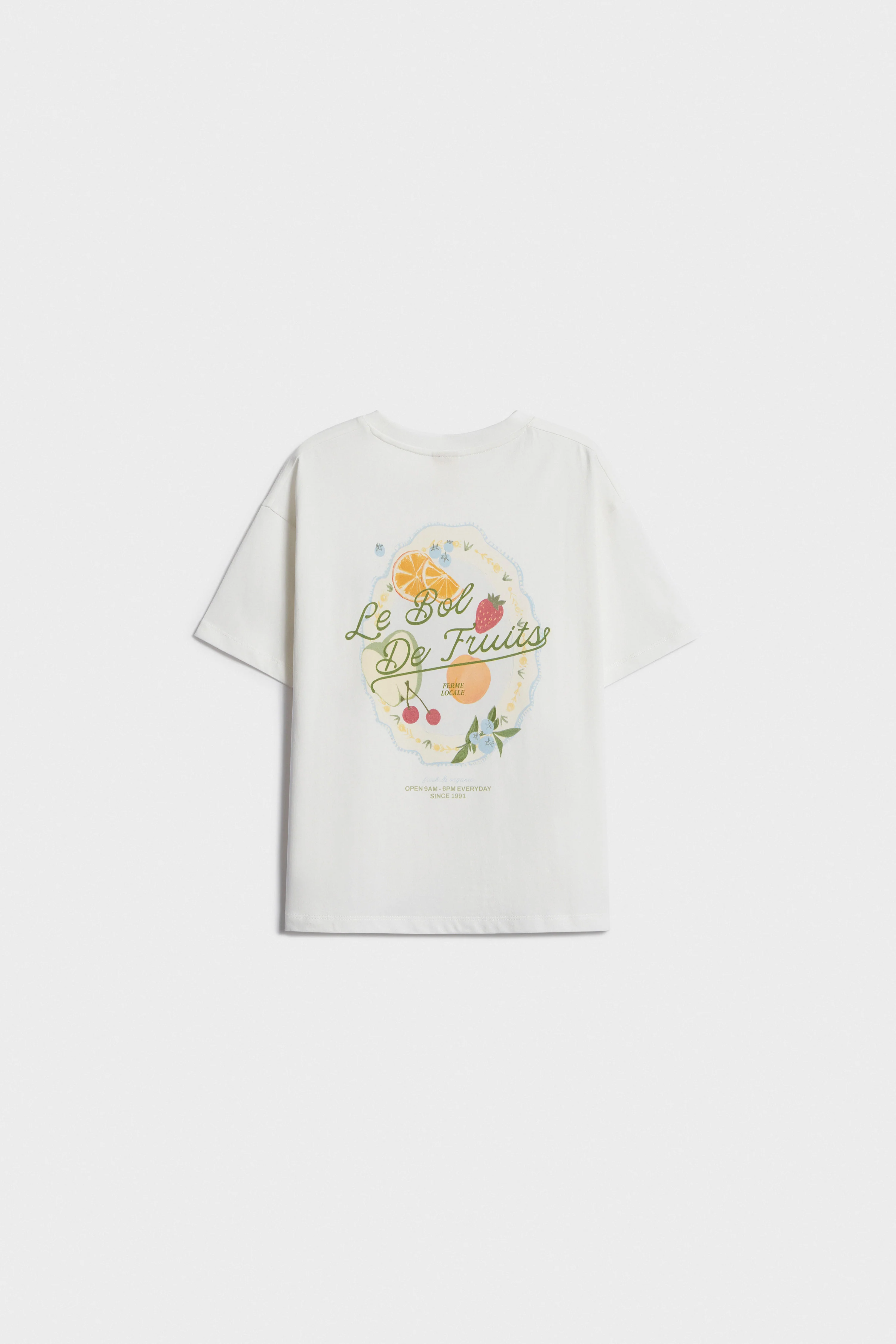 PRINT-MOTIF COTTON T-SHIRT - Image 6