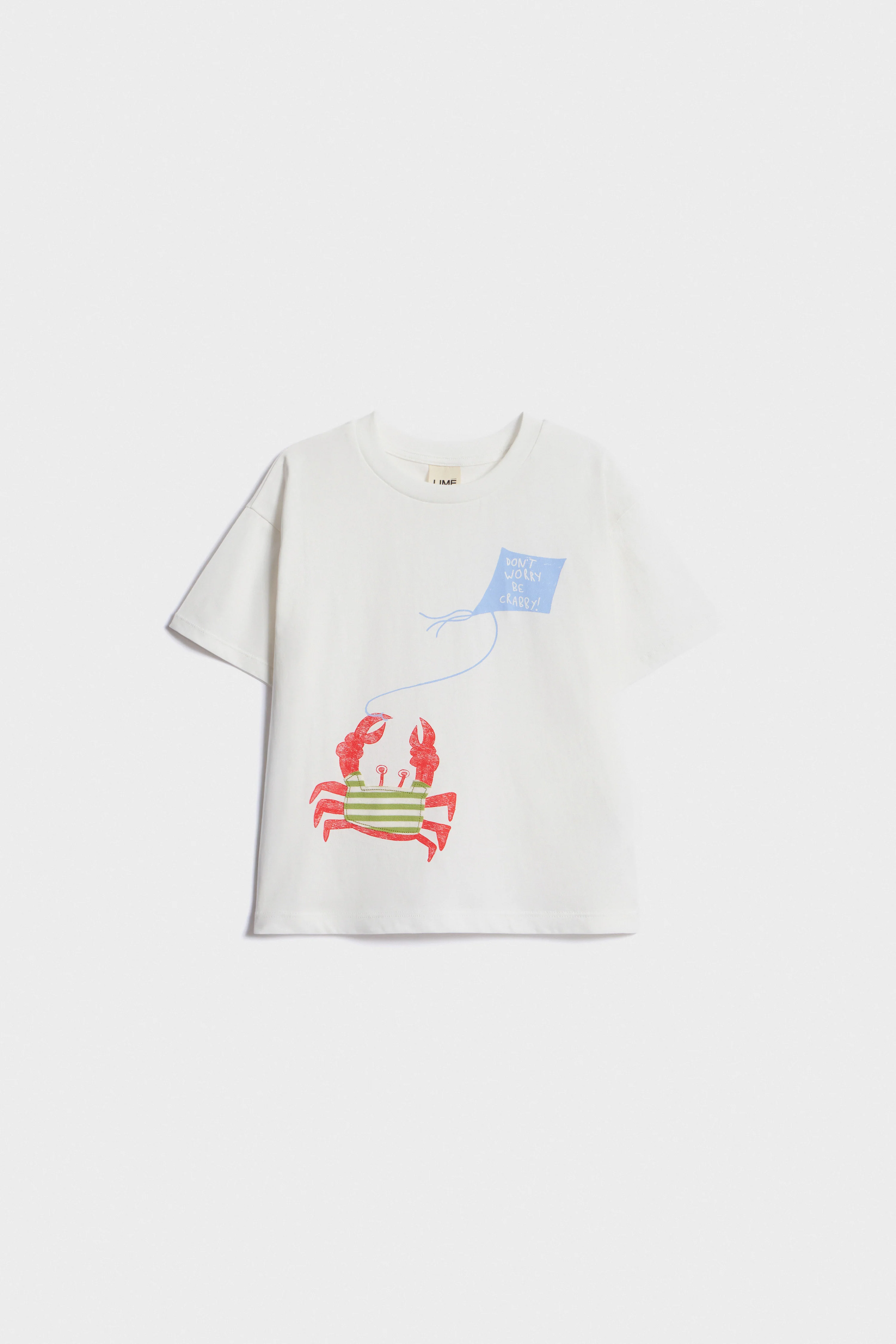 PRINTED COTTON T-SHIRT WITH PATCH - Image 4