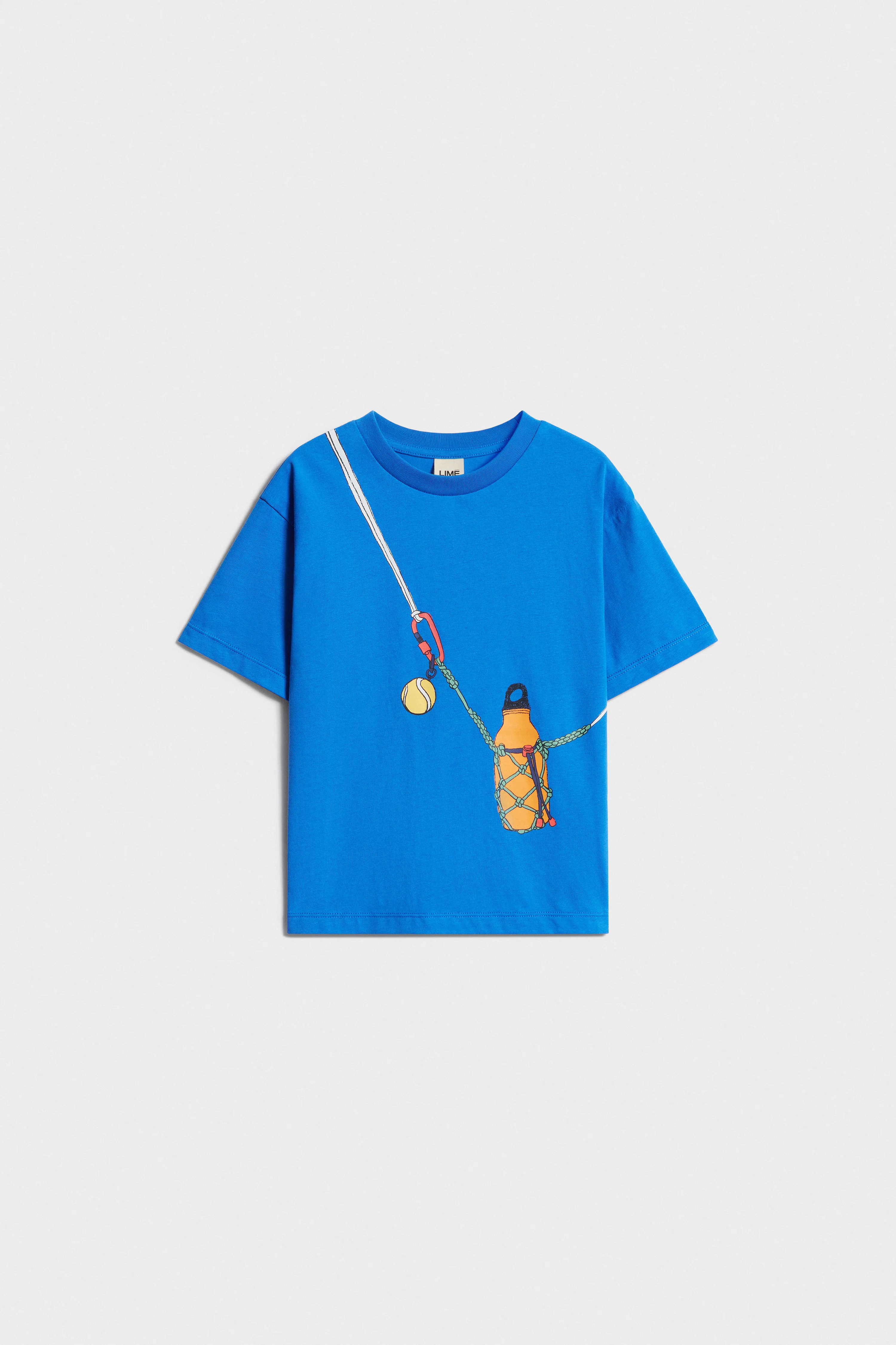 PRINTED OVERSIZE-FIT T-SHIRT - Image 4