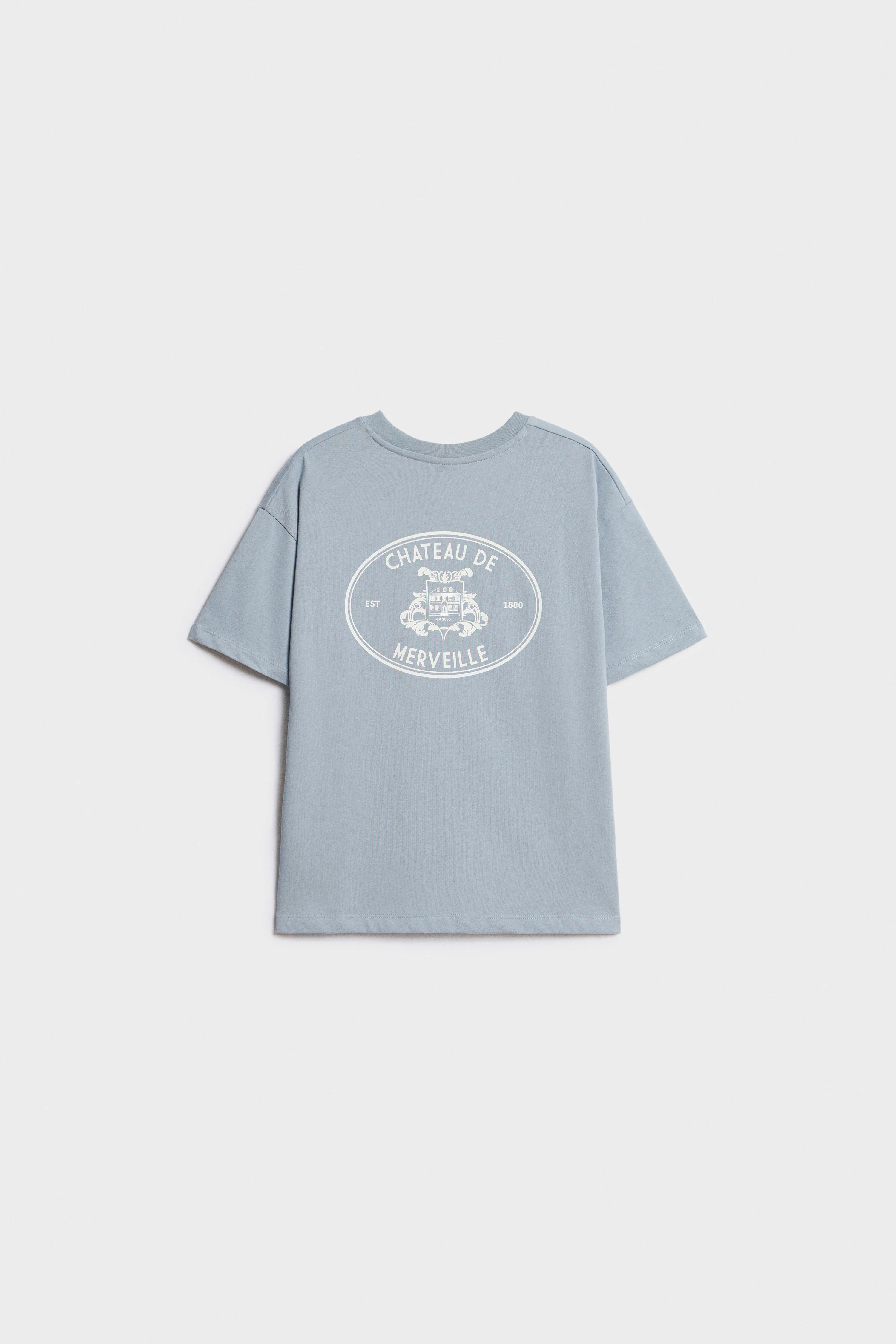 PRINTED POCKET-DETAIL T-SHIRT - Image 2