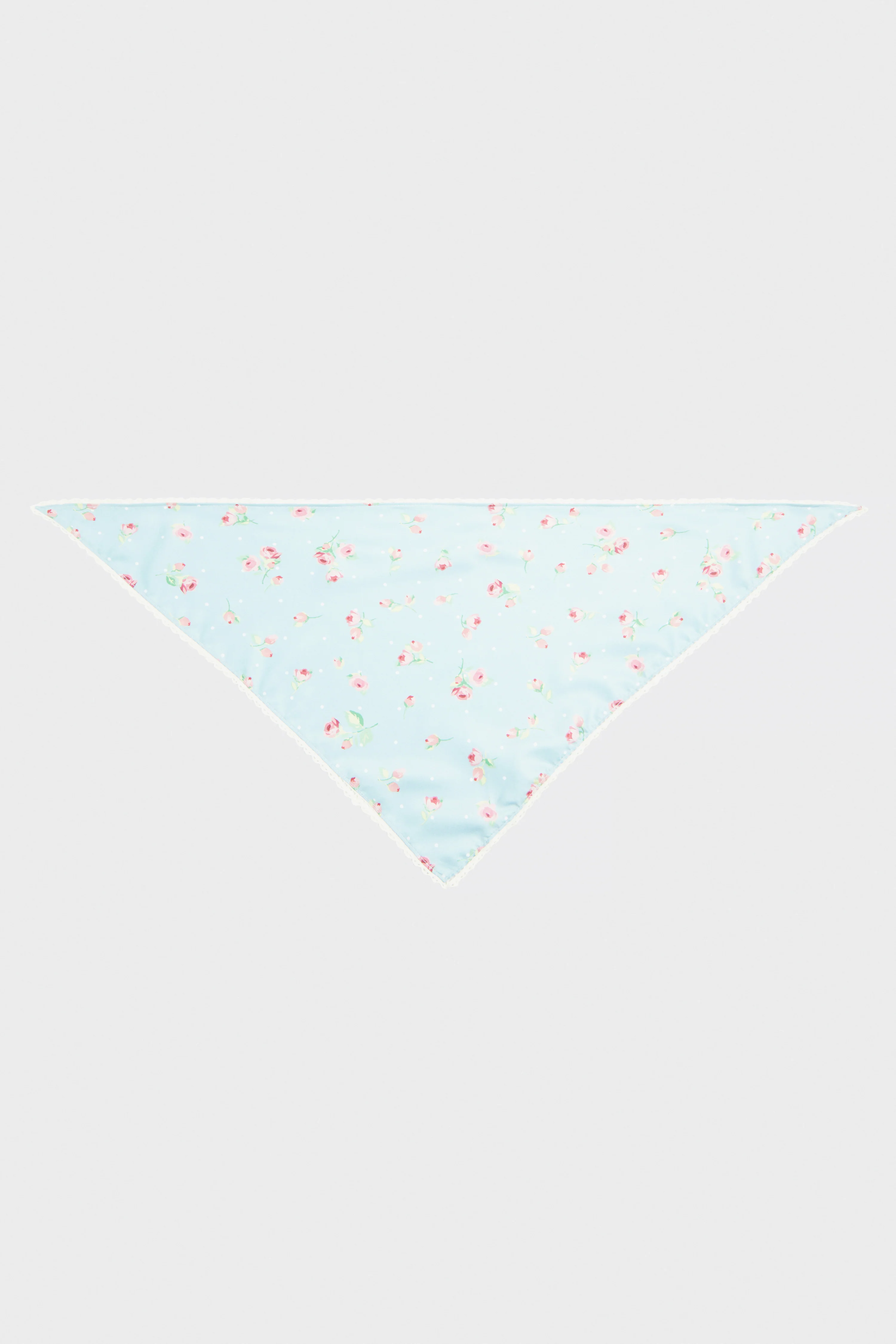 PRINTED TRIANGLE SCARF - Image 4