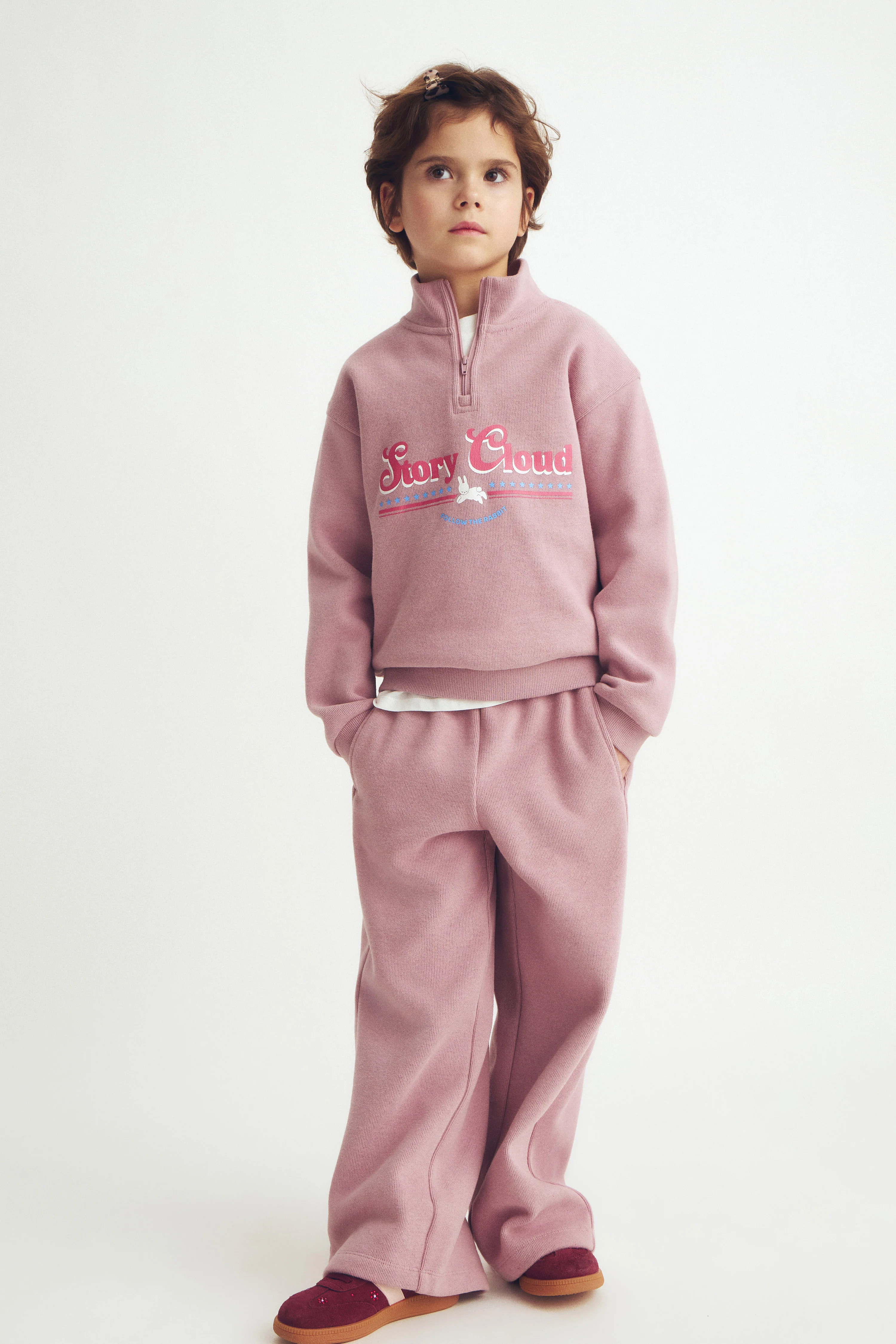 PRINTED ZIP-TOP SWEATSHIRT - Image 3
