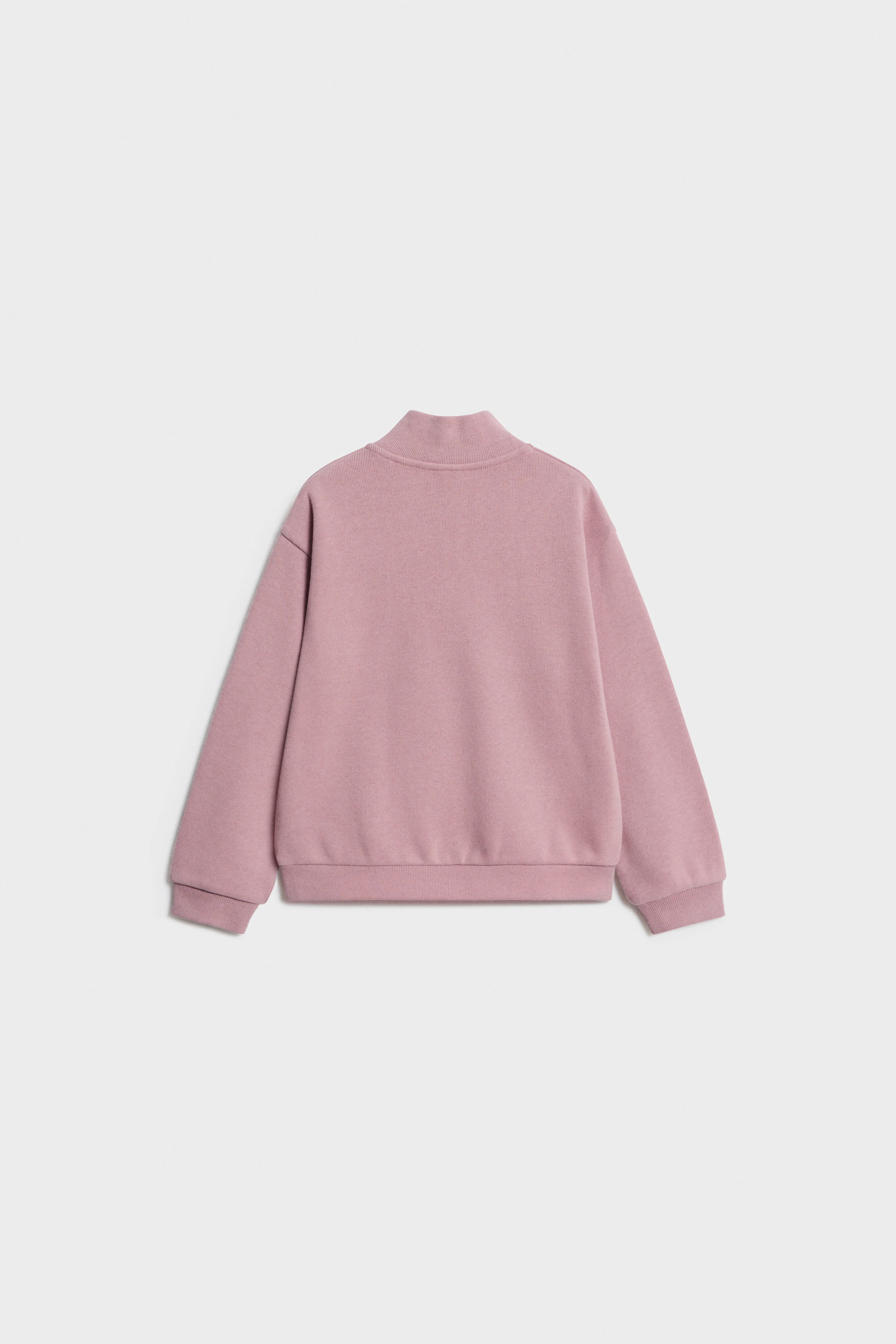PRINTED ZIP-TOP SWEATSHIRT - Image 5