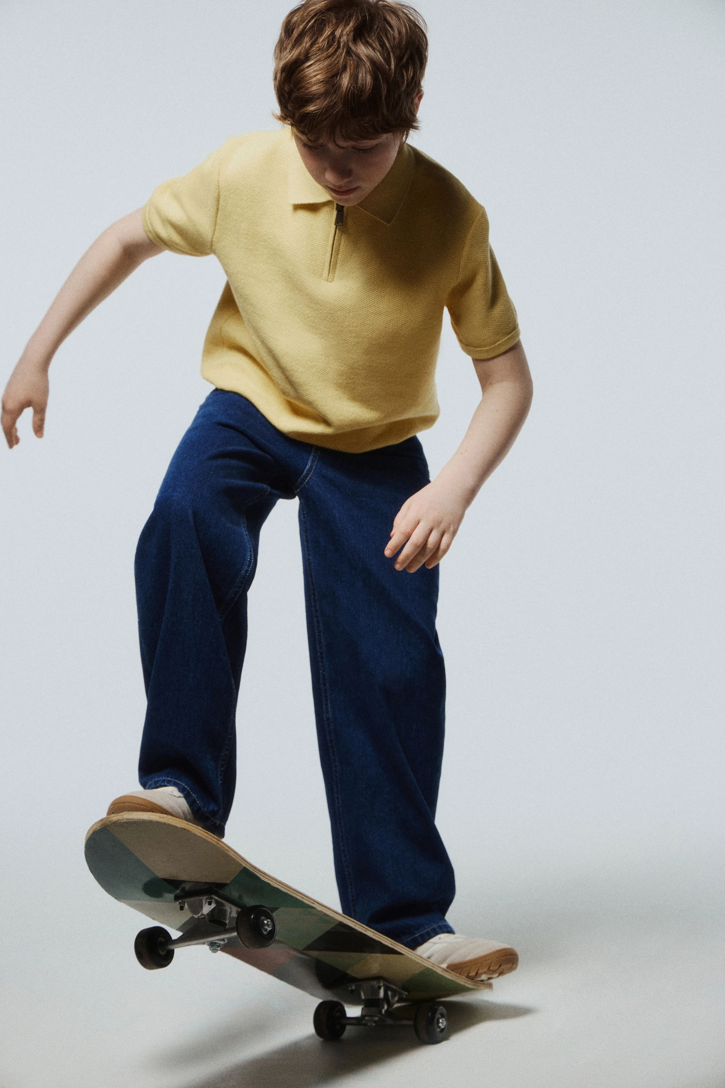COTTON KNIT POLO JUMPER - Image 4