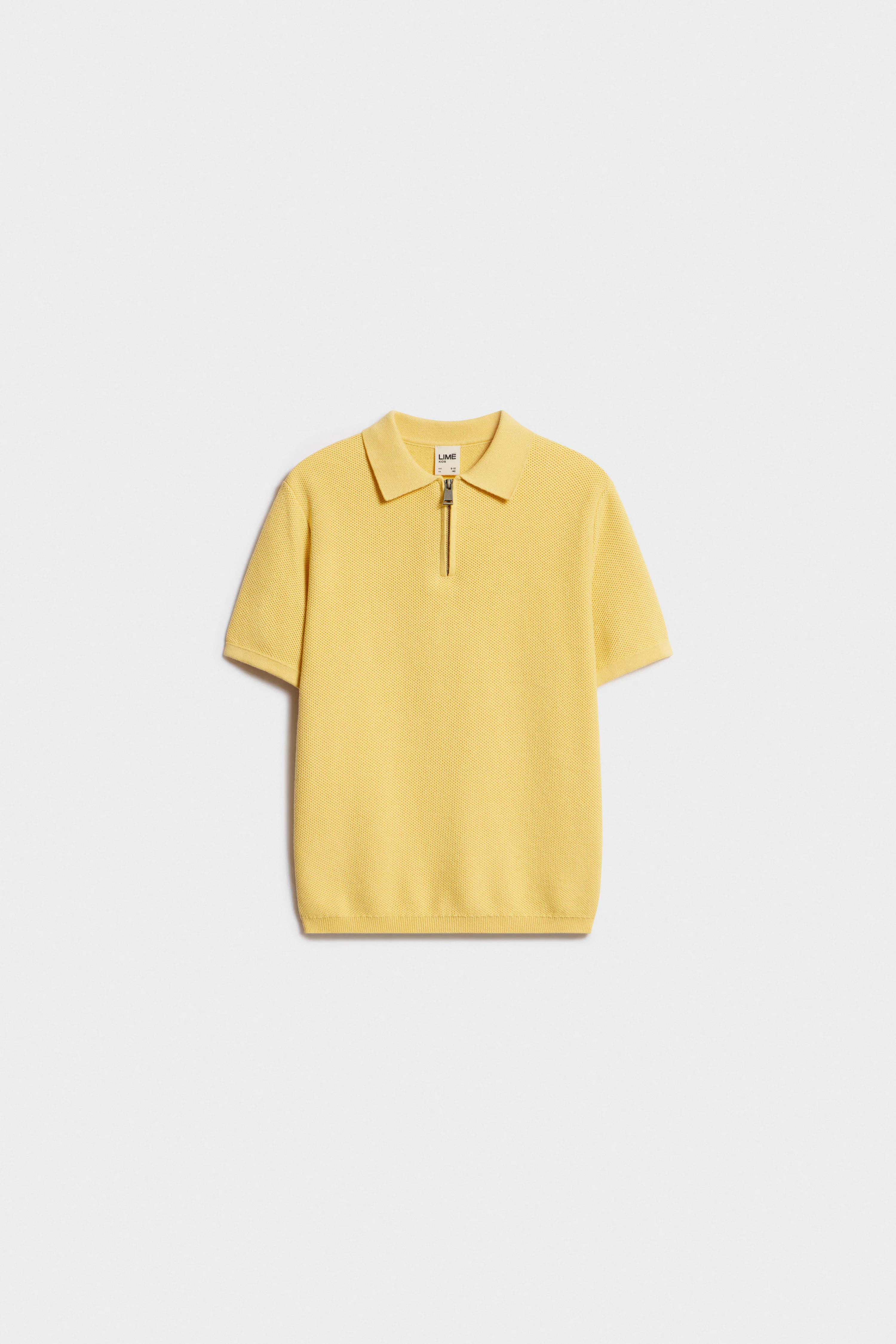 COTTON KNIT POLO JUMPER - Image 5