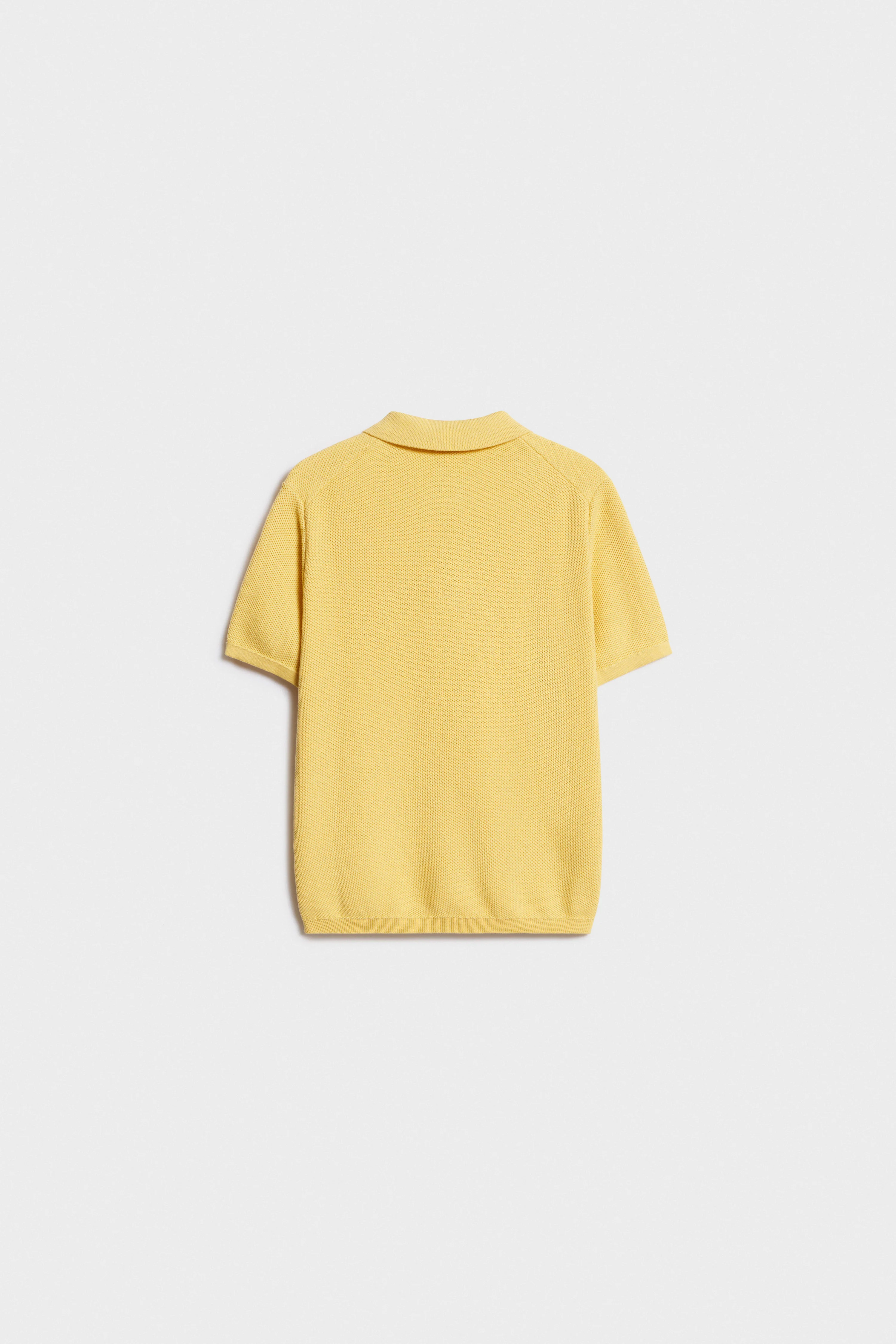 COTTON KNIT POLO JUMPER - Image 6