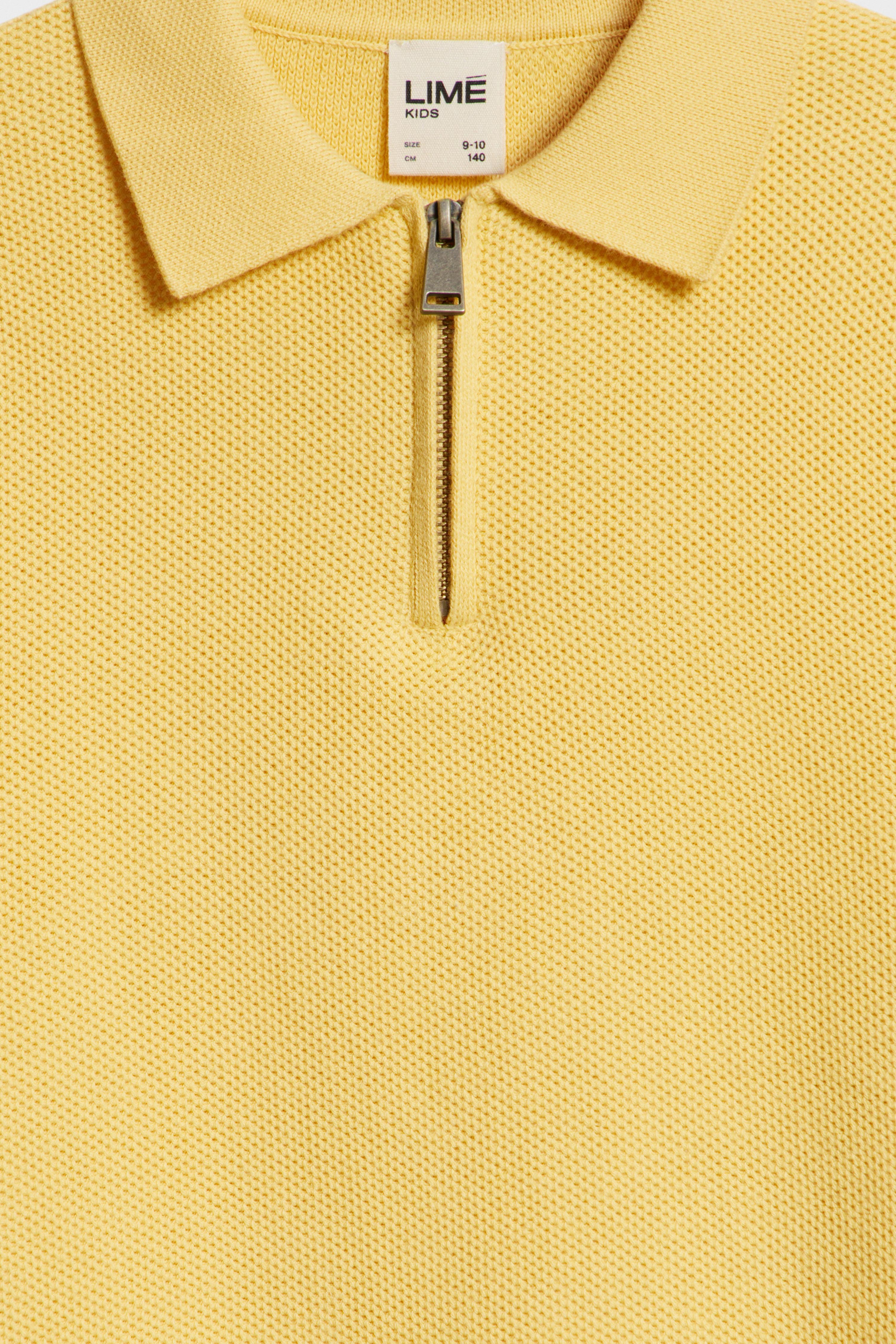 COTTON KNIT POLO JUMPER - Image 7