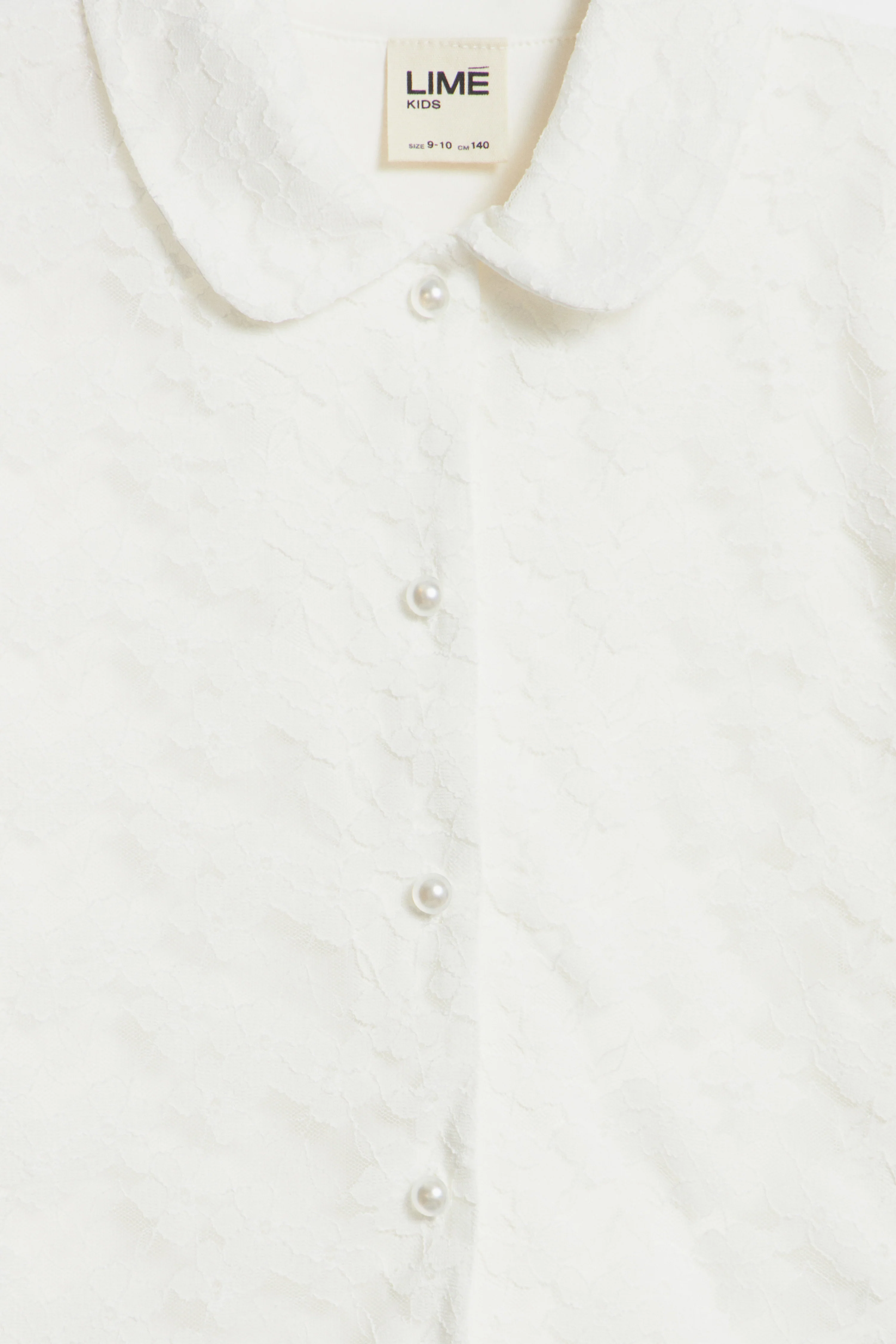PUFF-SLEEVE LACE SHIRT - Image 6