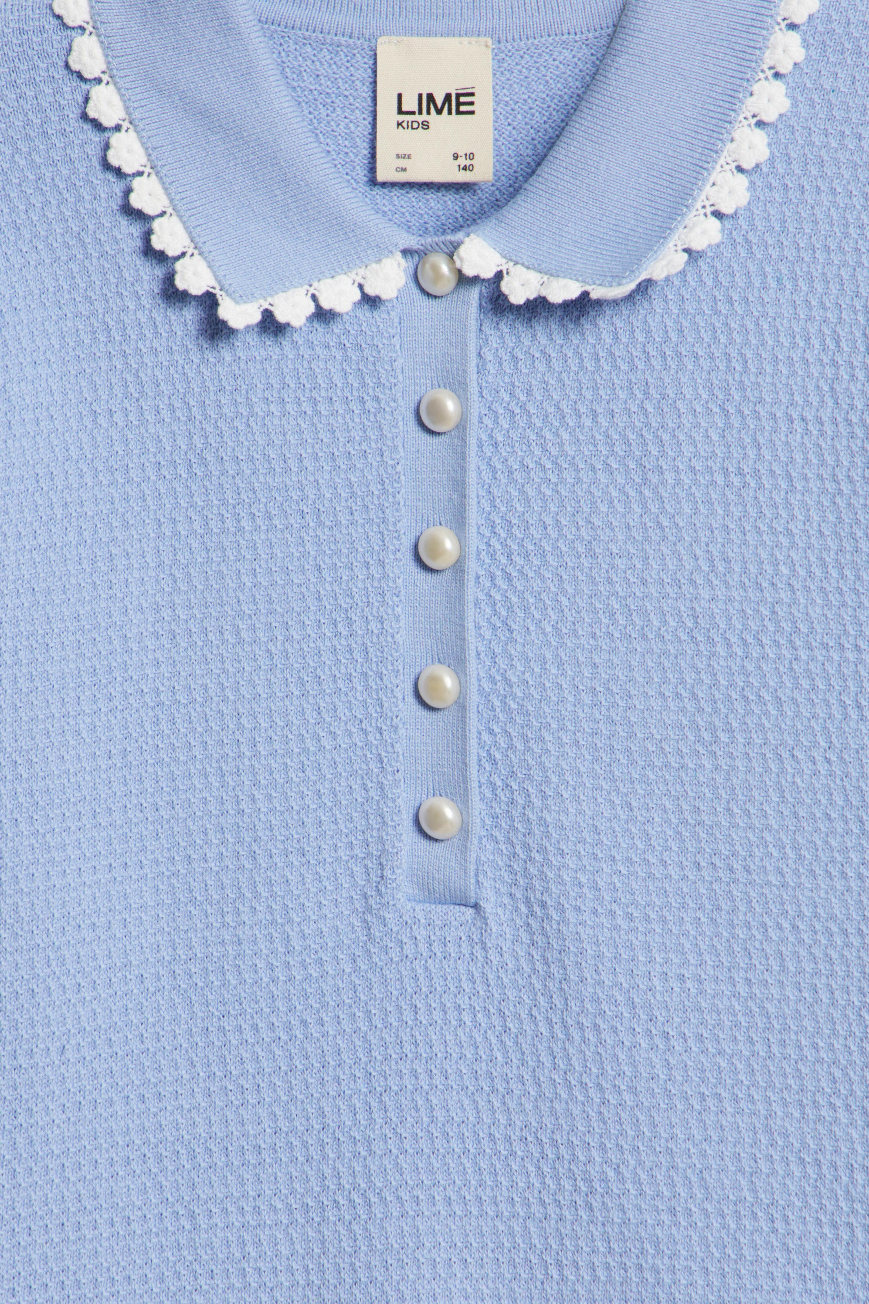 PURL-KNIT COTTON POLO - Image 6