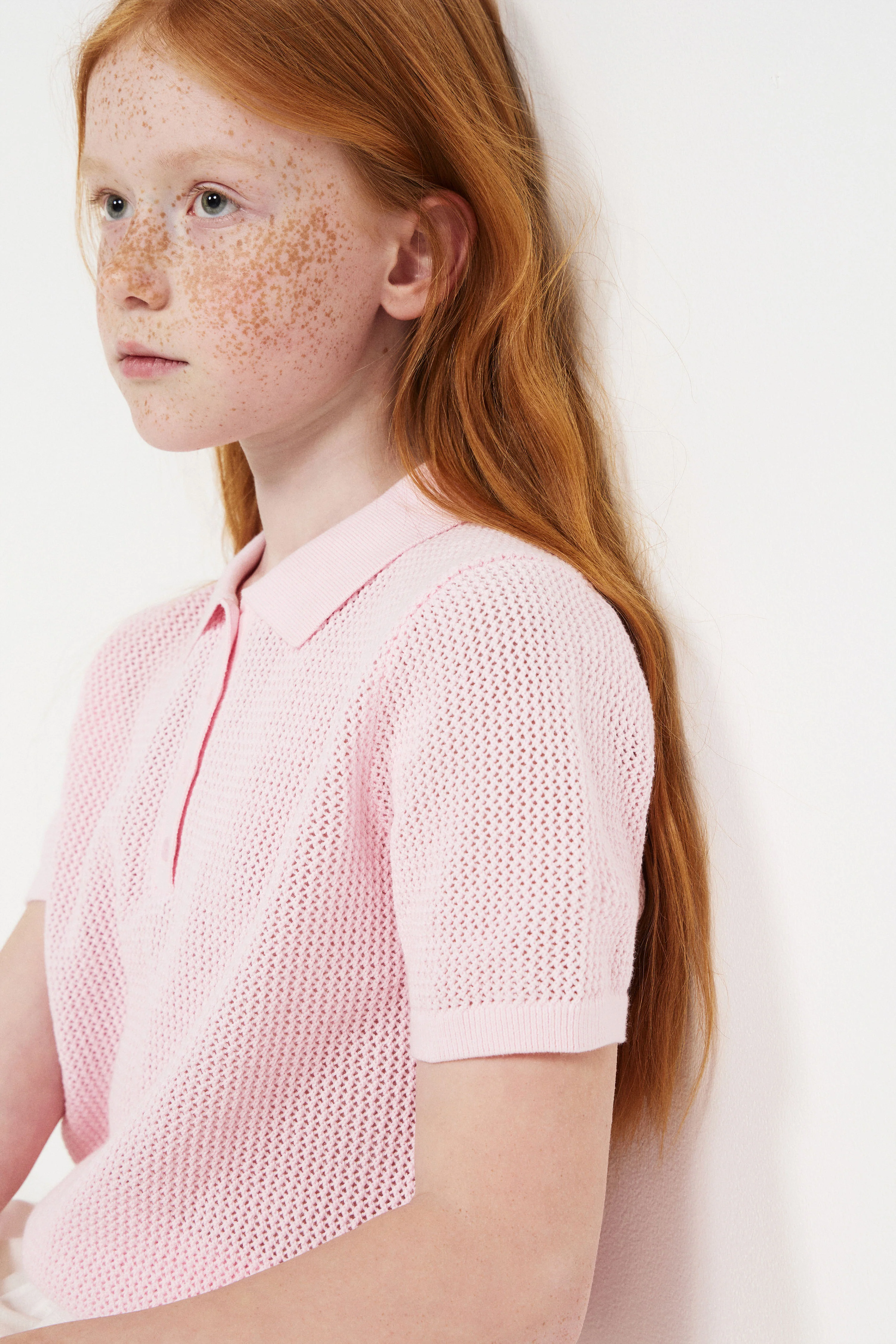 PURL-KNIT POLO JUMPER - Image 3