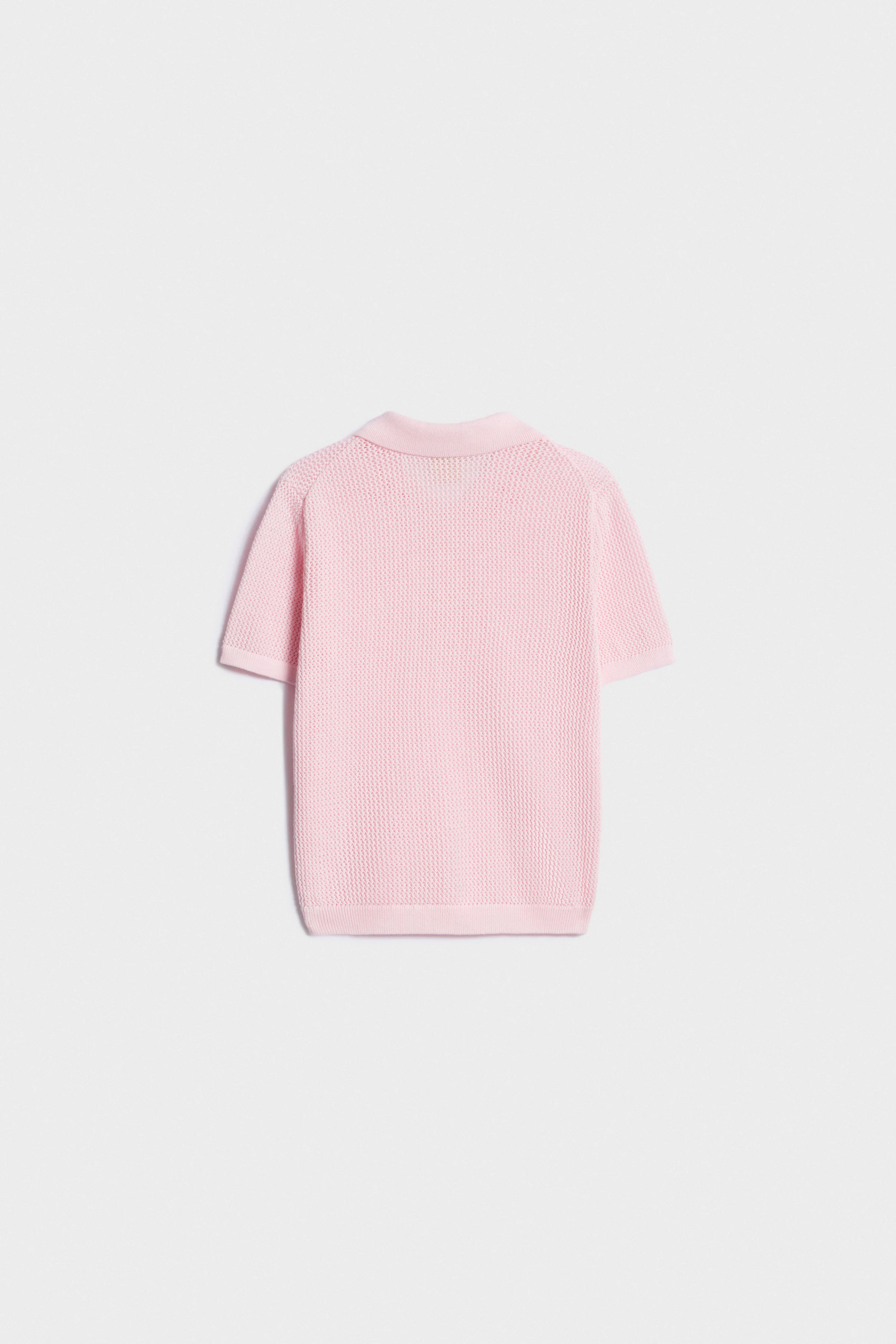 PURL-KNIT POLO JUMPER - Image 5