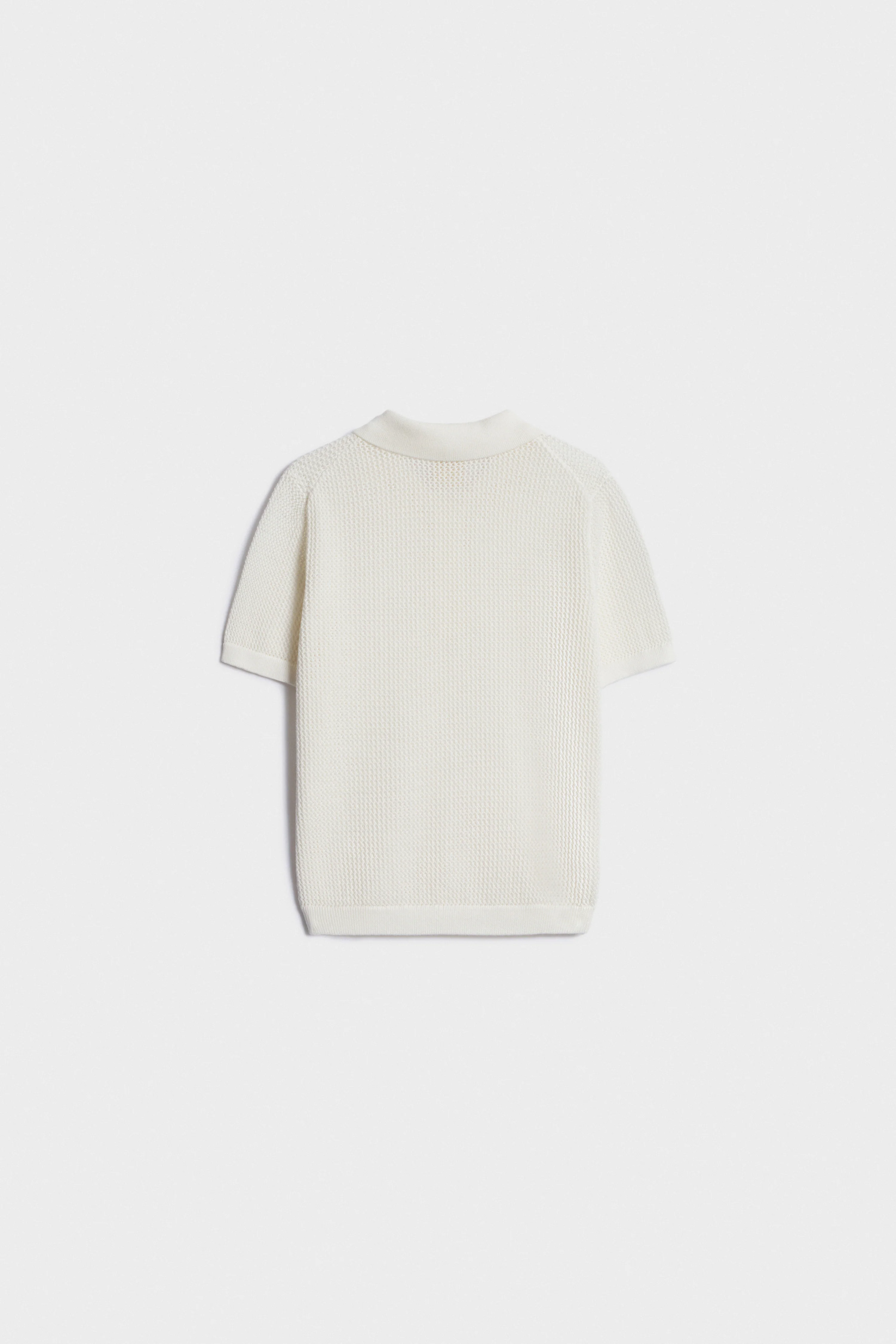 PURL-KNIT POLO JUMPER - Image 7