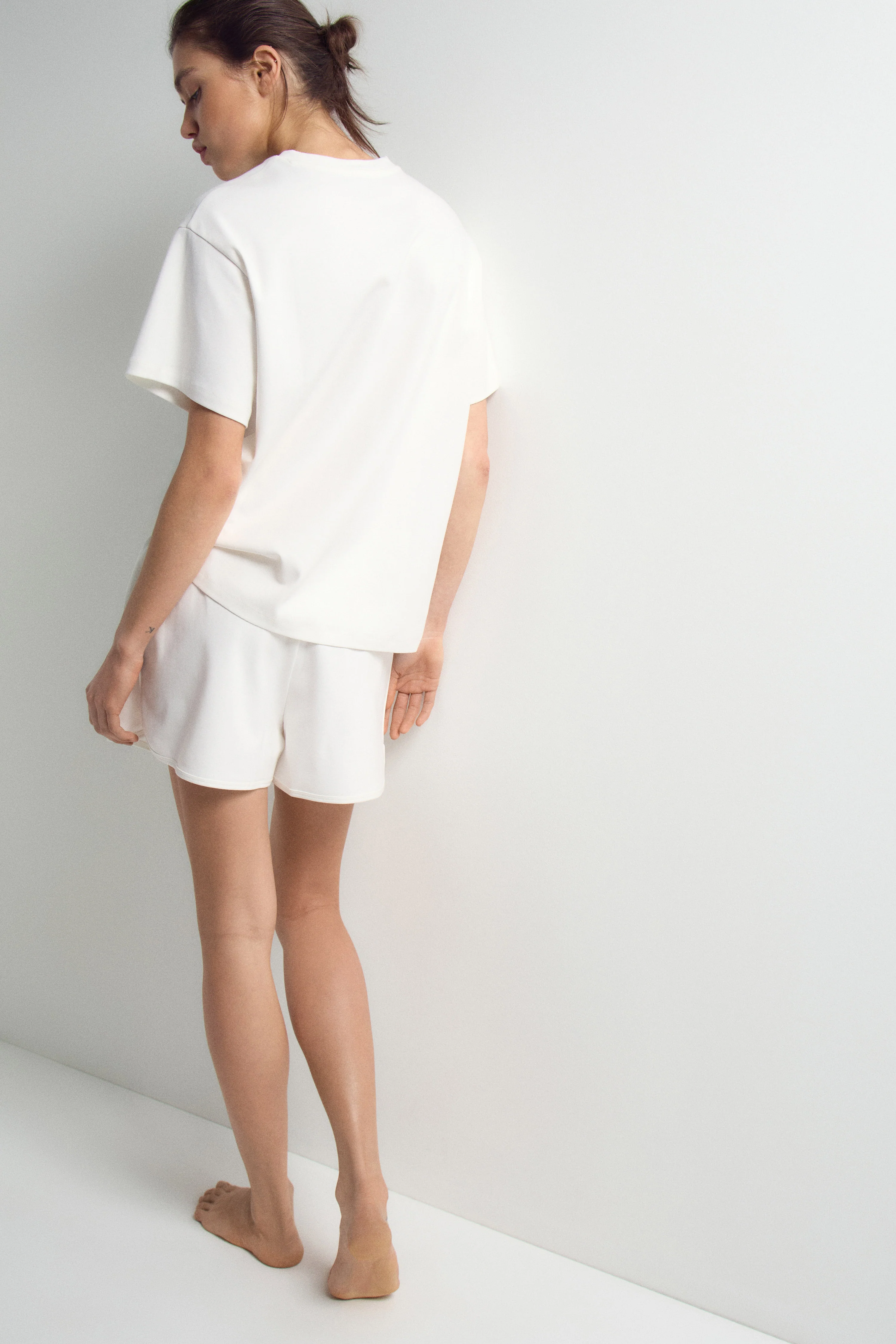 PYJAMA COTTON BOXER SHORTS - Image 3