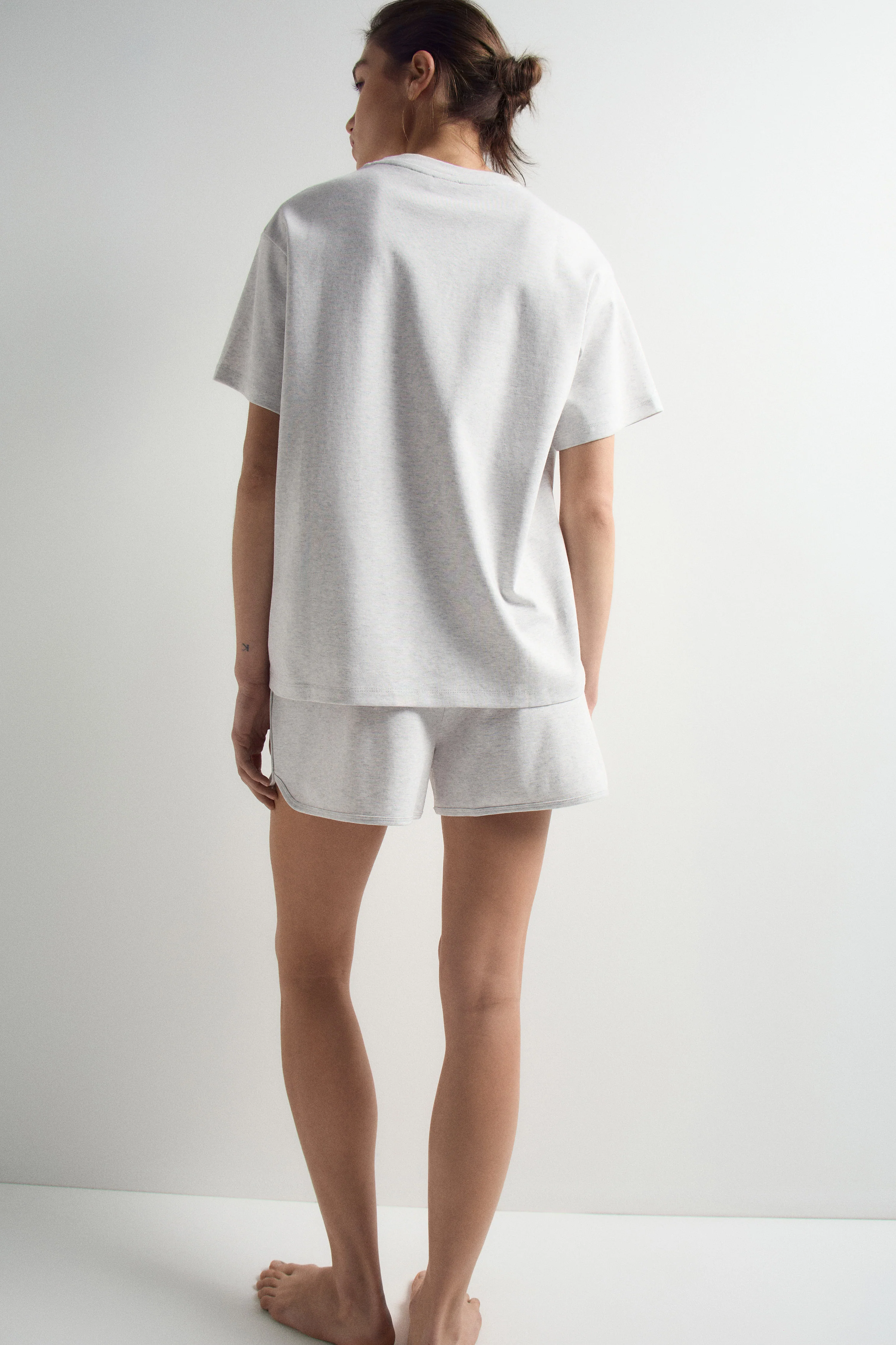 PYJAMA COTTON BOXER SHORTS - Image 3