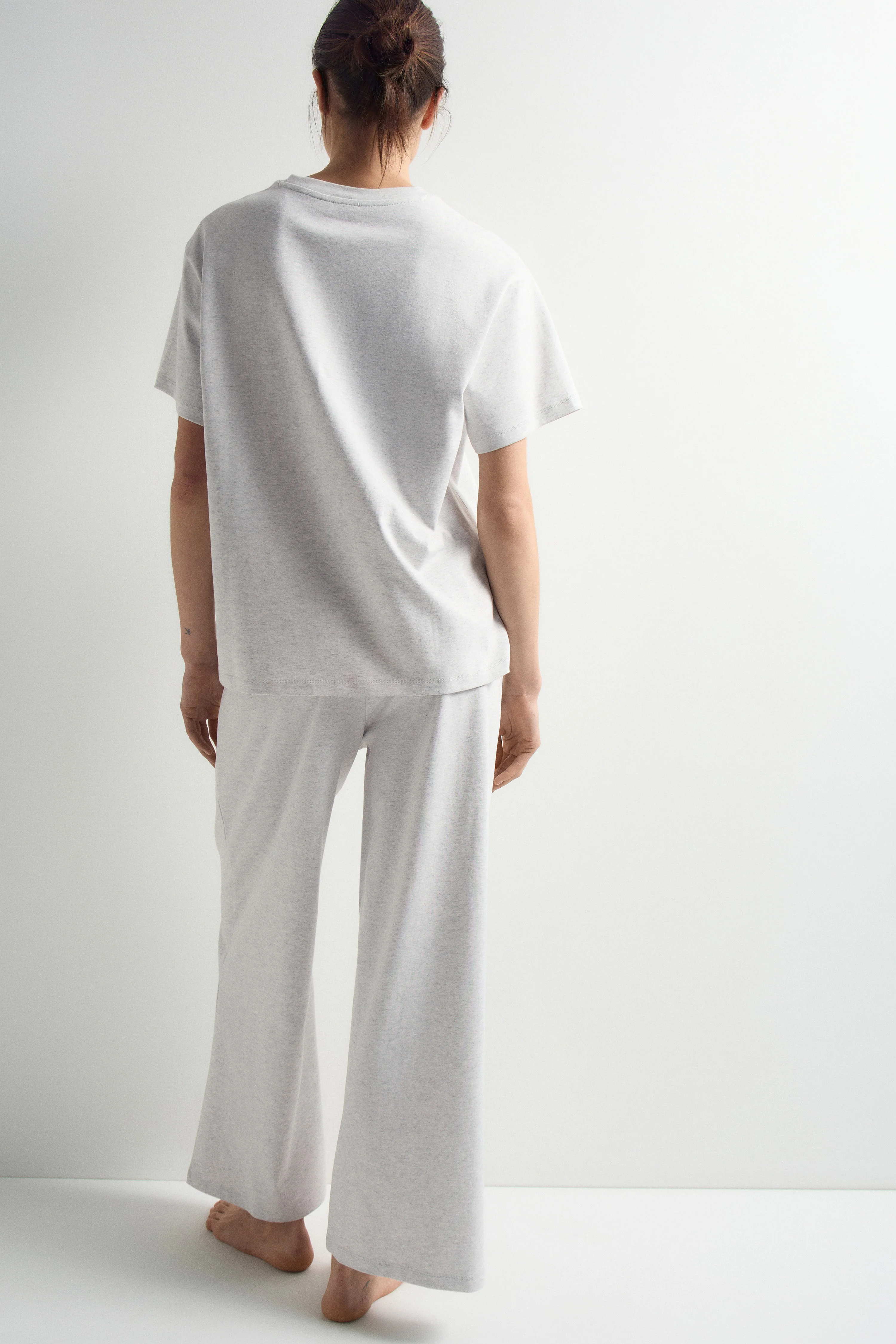 PYJAMA COTTON TROUSERS - Image 3