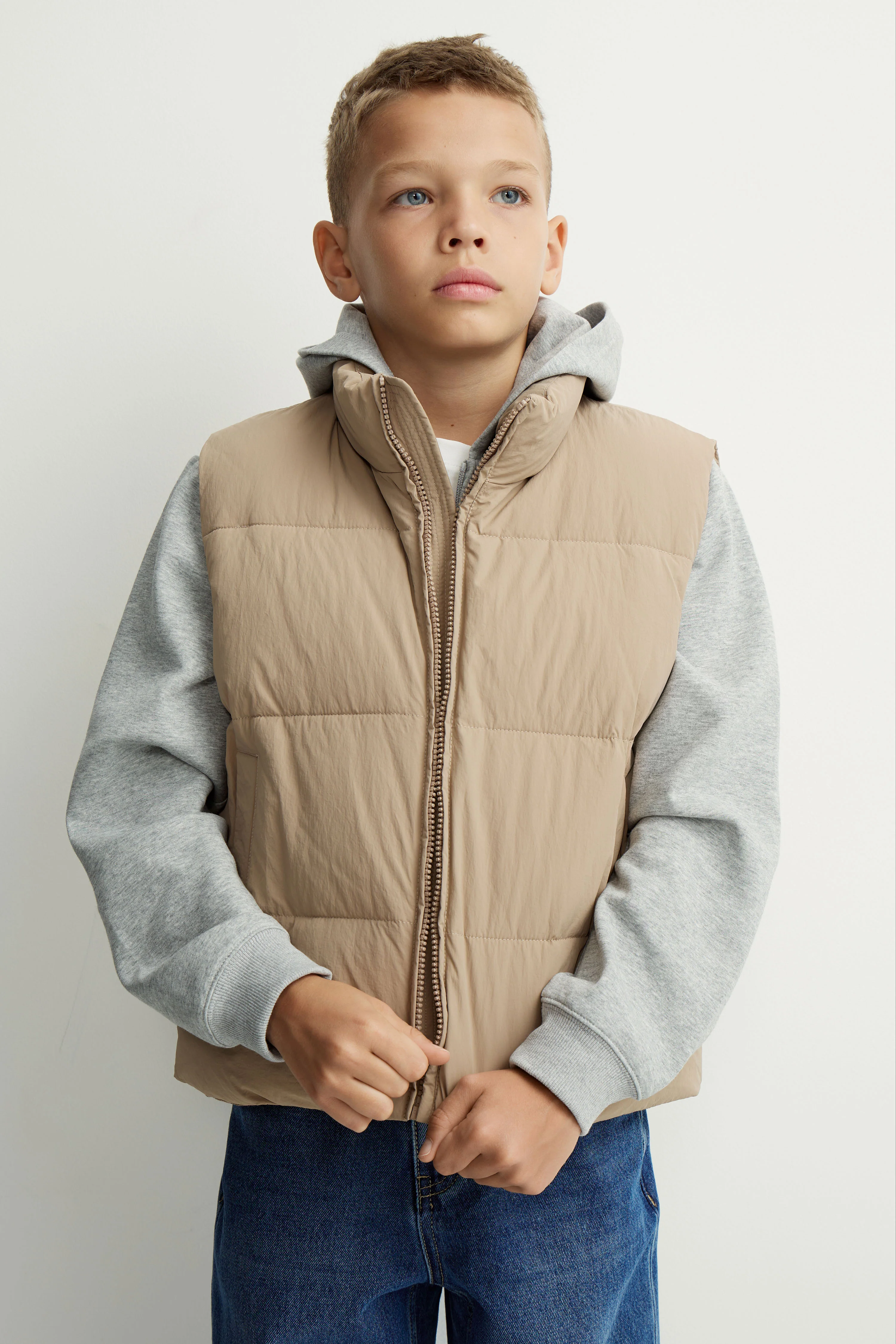 PADDED NYLON VEST - Image 3