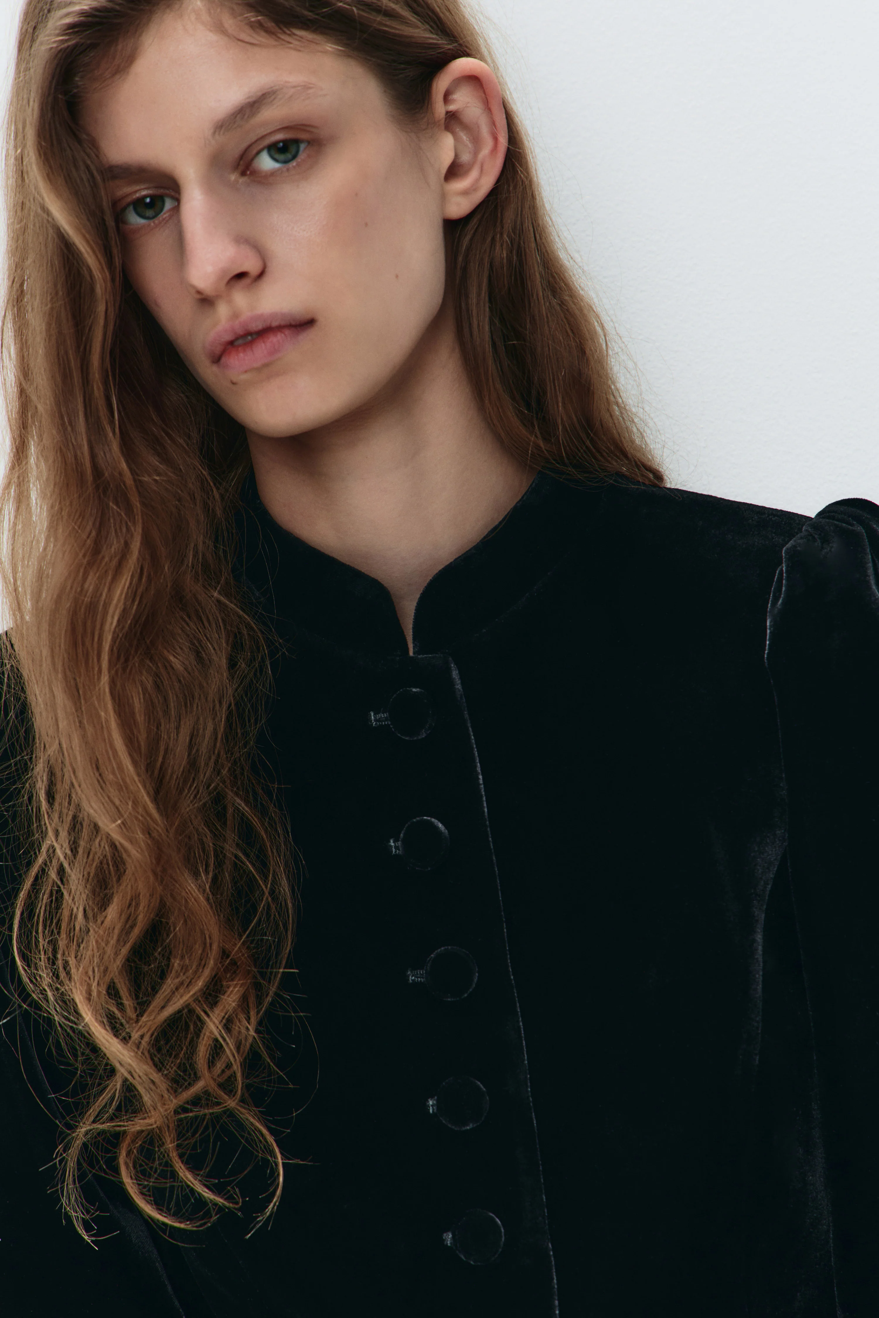 RETRO-LOOK VELVET BLAZER - Image 3