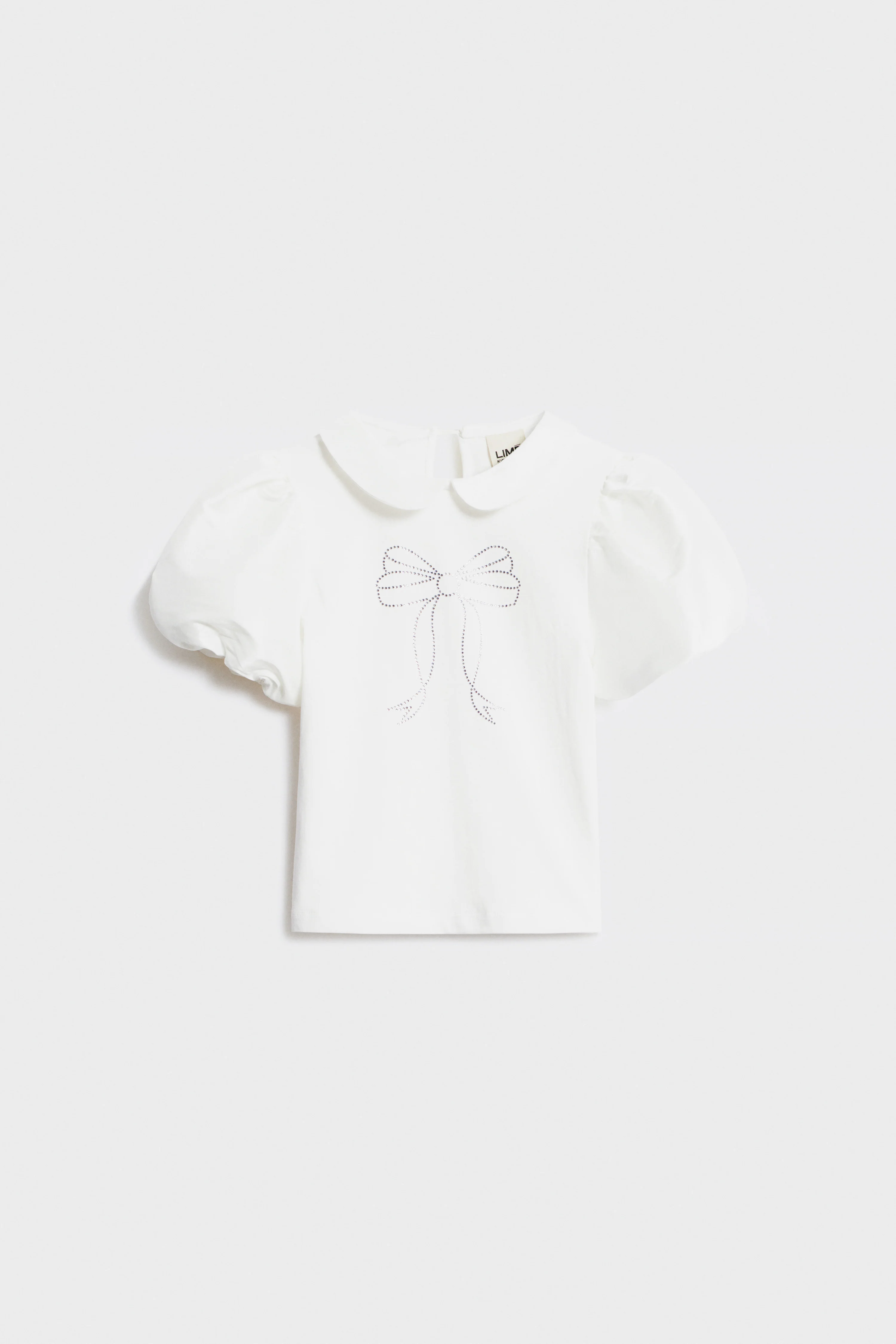 RHINESTONE BOW T-SHIRT - Image 4