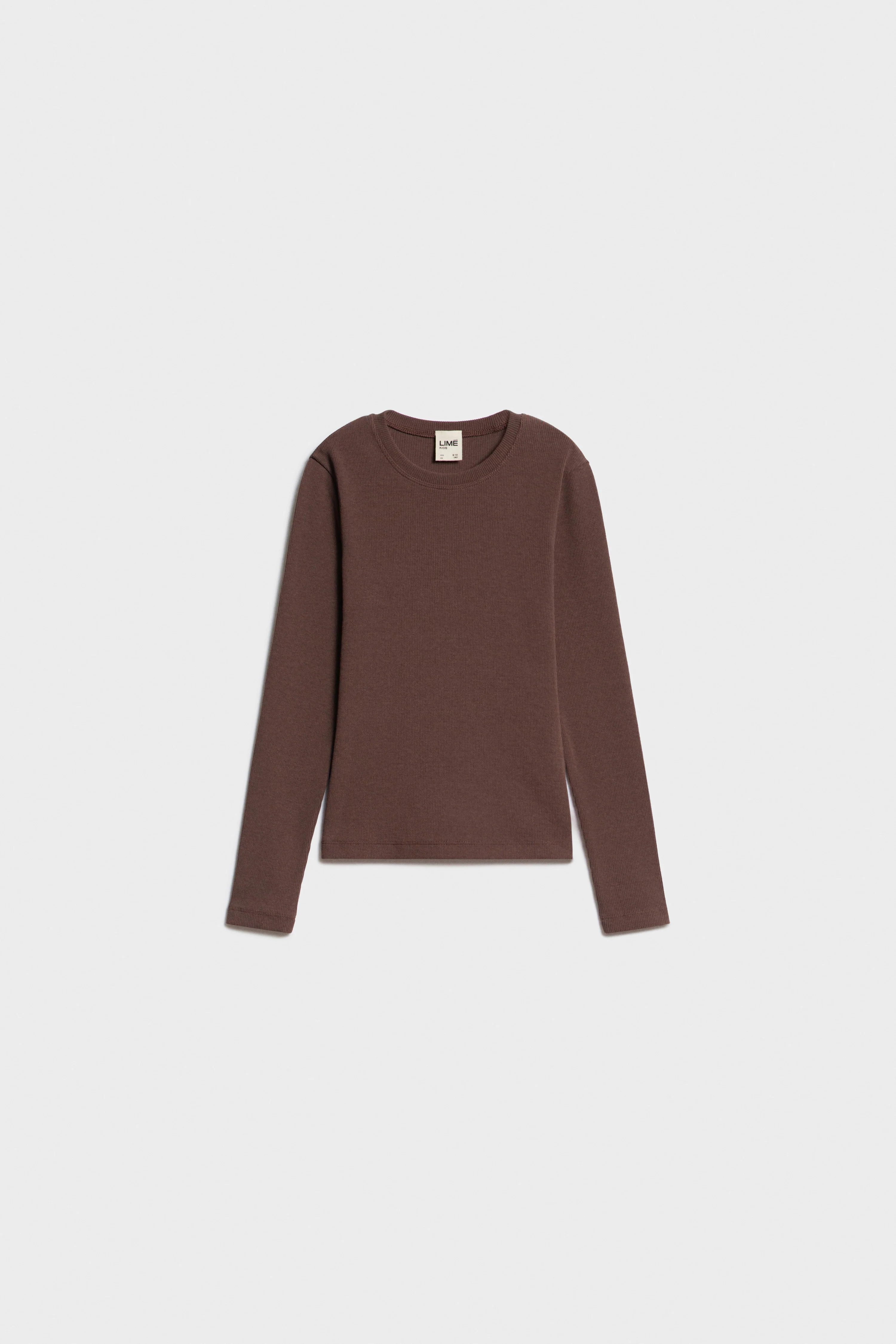RIBBED LONG-SLEEVED T-SHIRT - Image 4