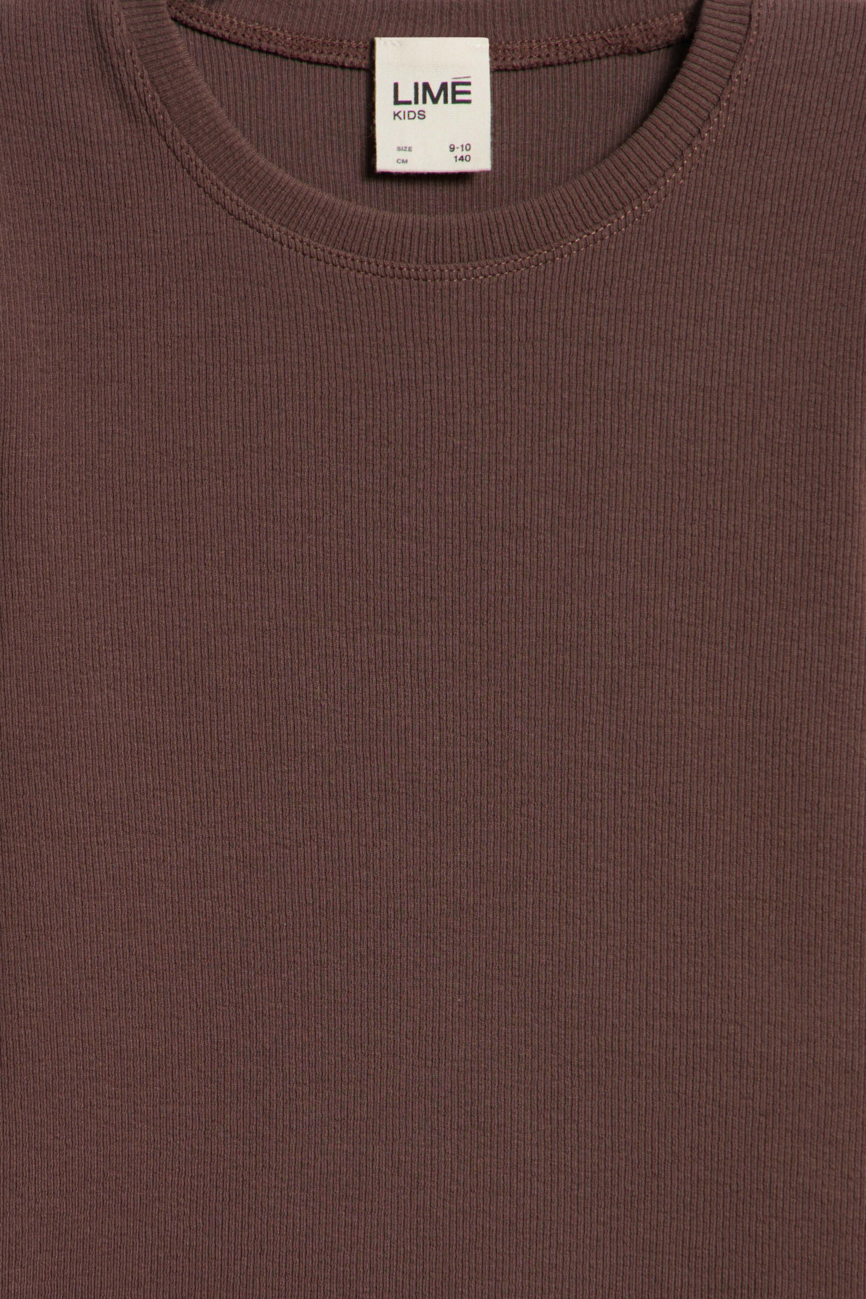 RIBBED LONG-SLEEVED T-SHIRT - Image 6
