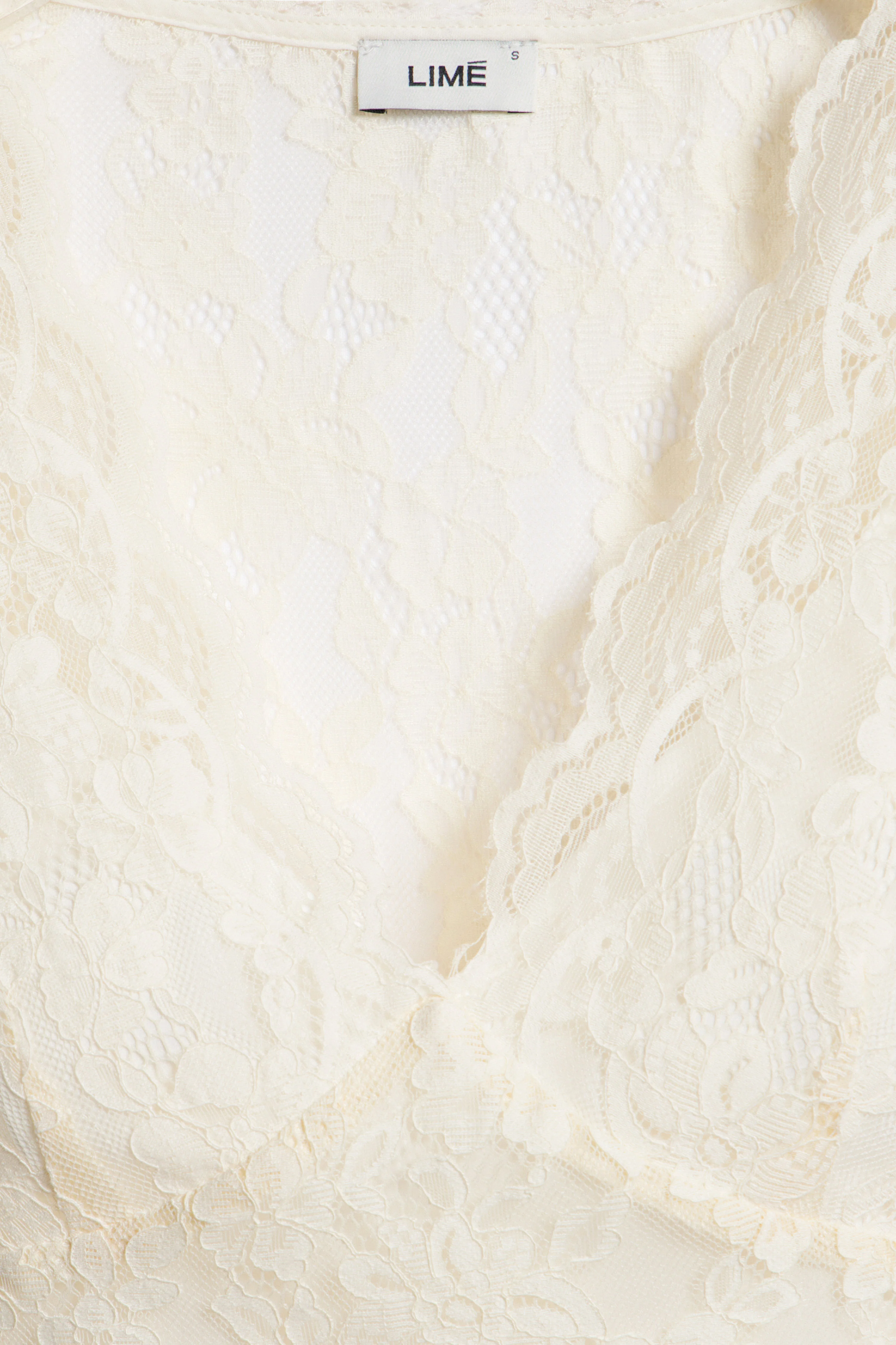 RUFFLE TRIM LACE TOP - Image 7