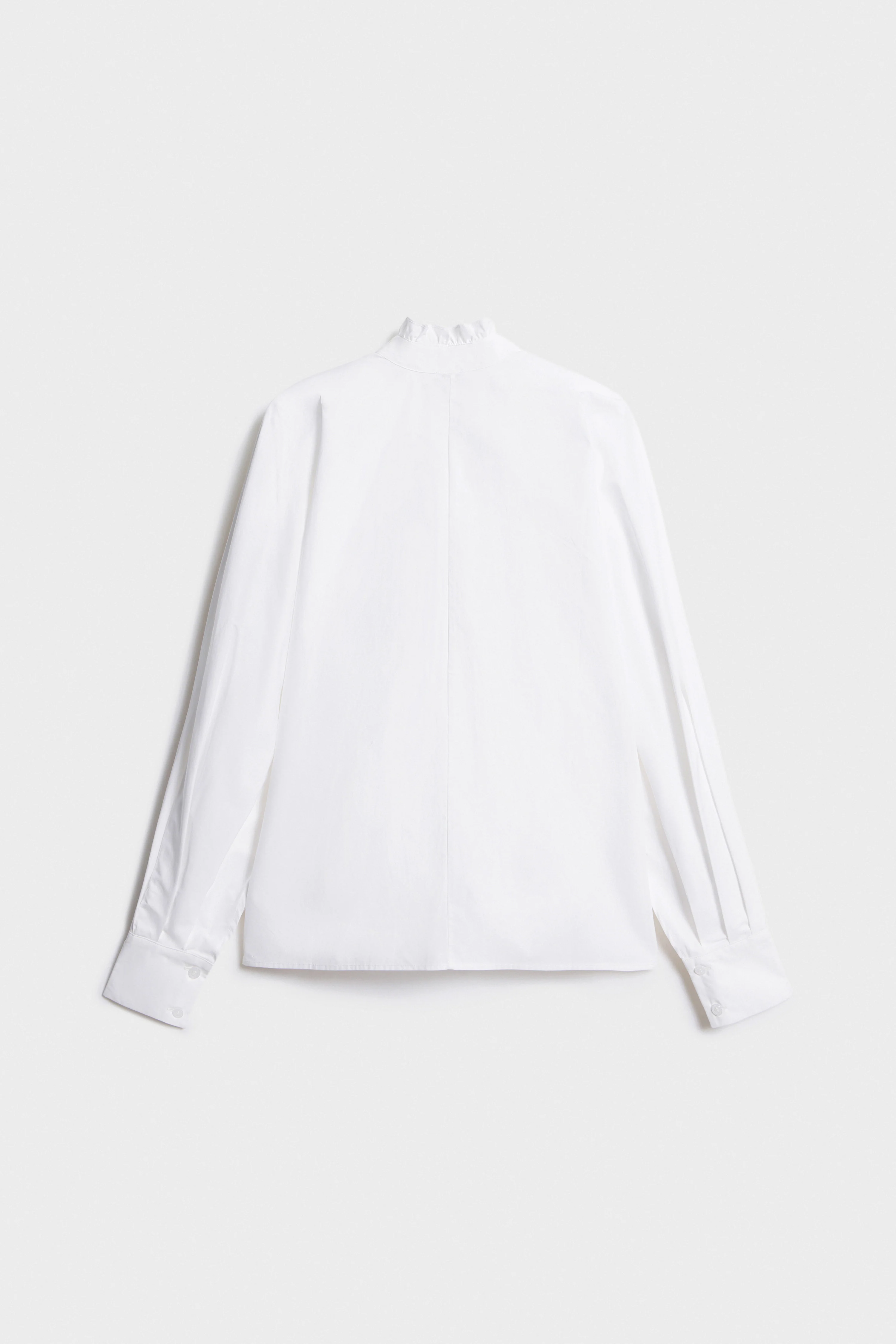 RUFFLED COTTON BLOUSE - Image 5