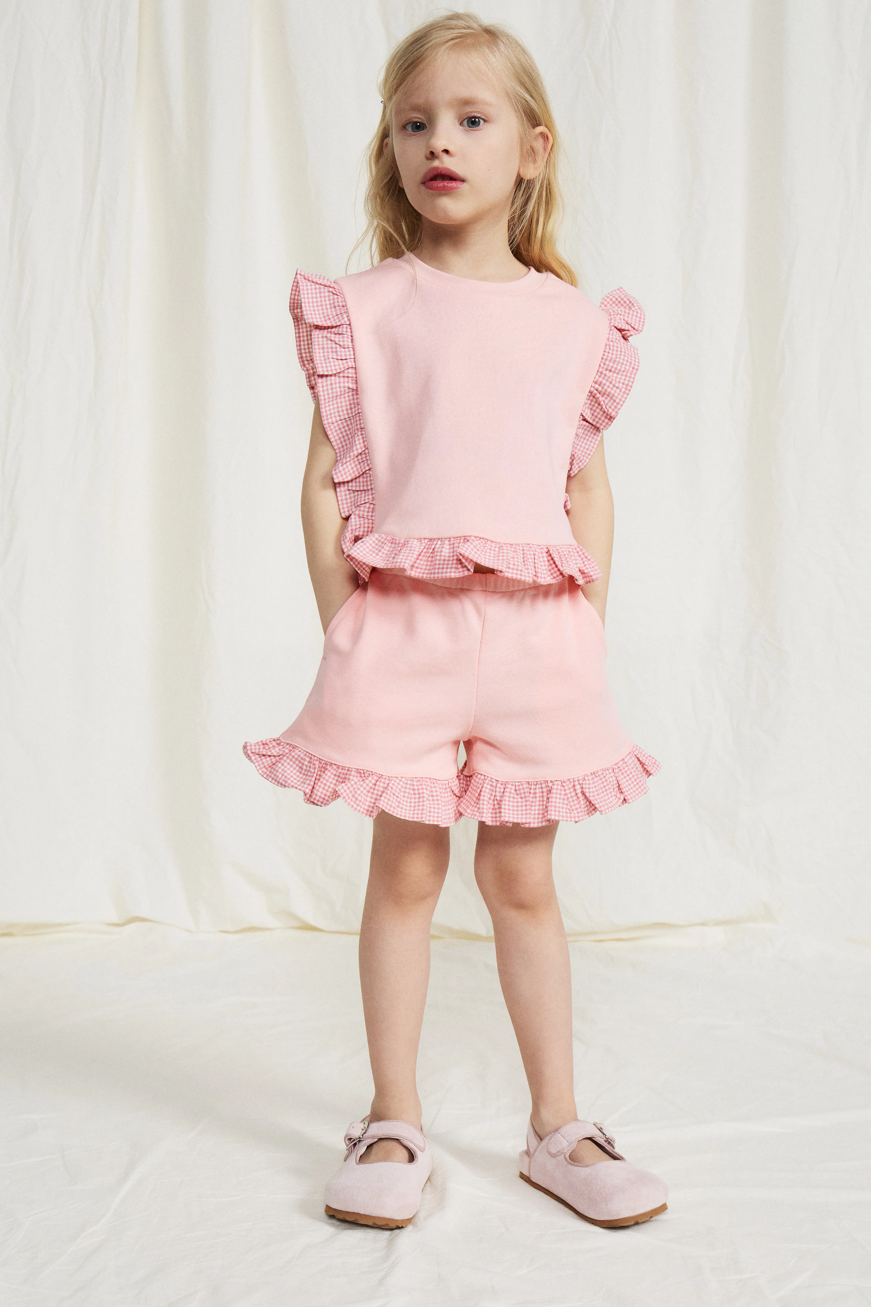RUFFLED COTTON T-SHIRT - Image 2