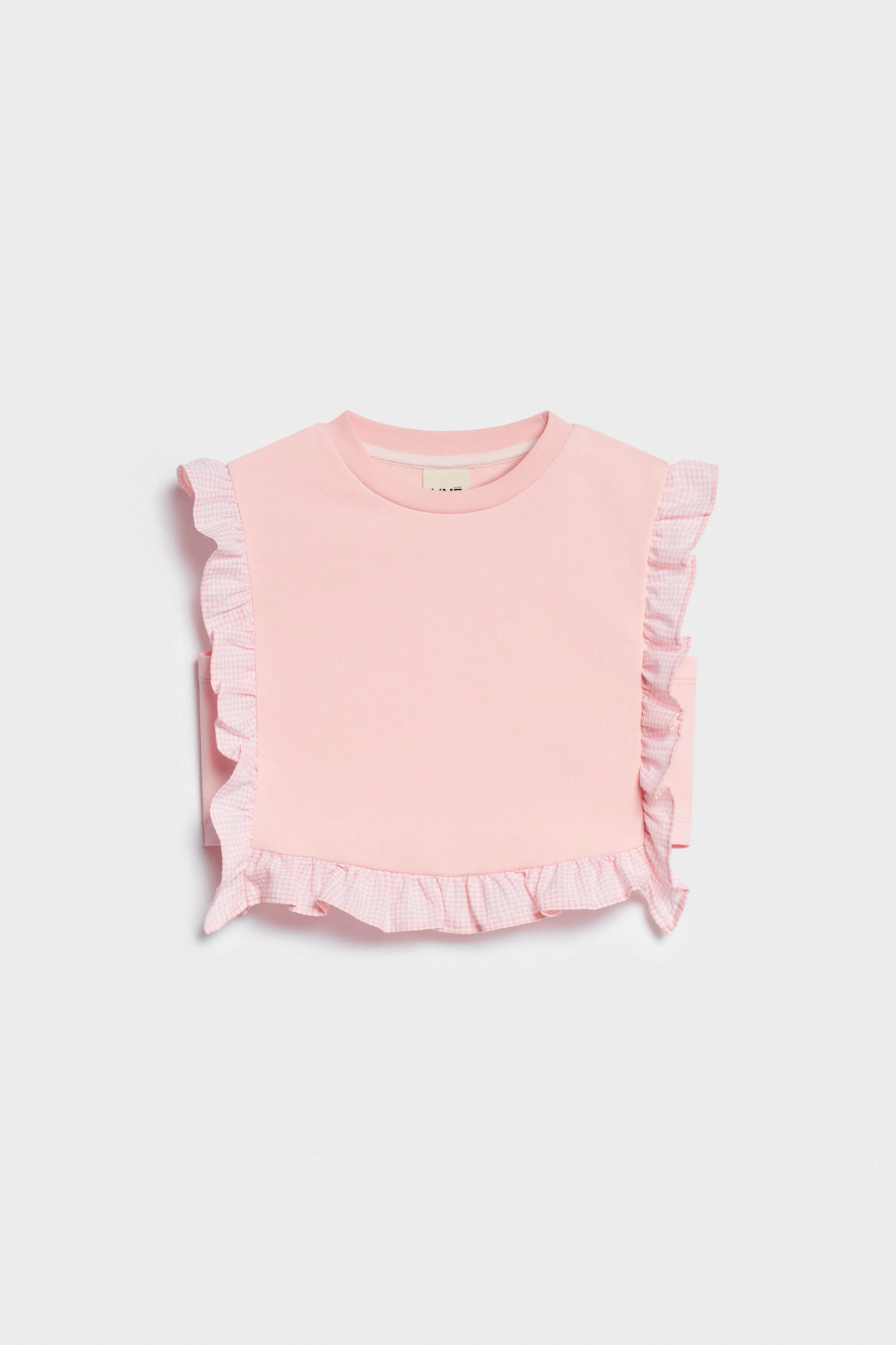 RUFFLED COTTON T-SHIRT - Image 4