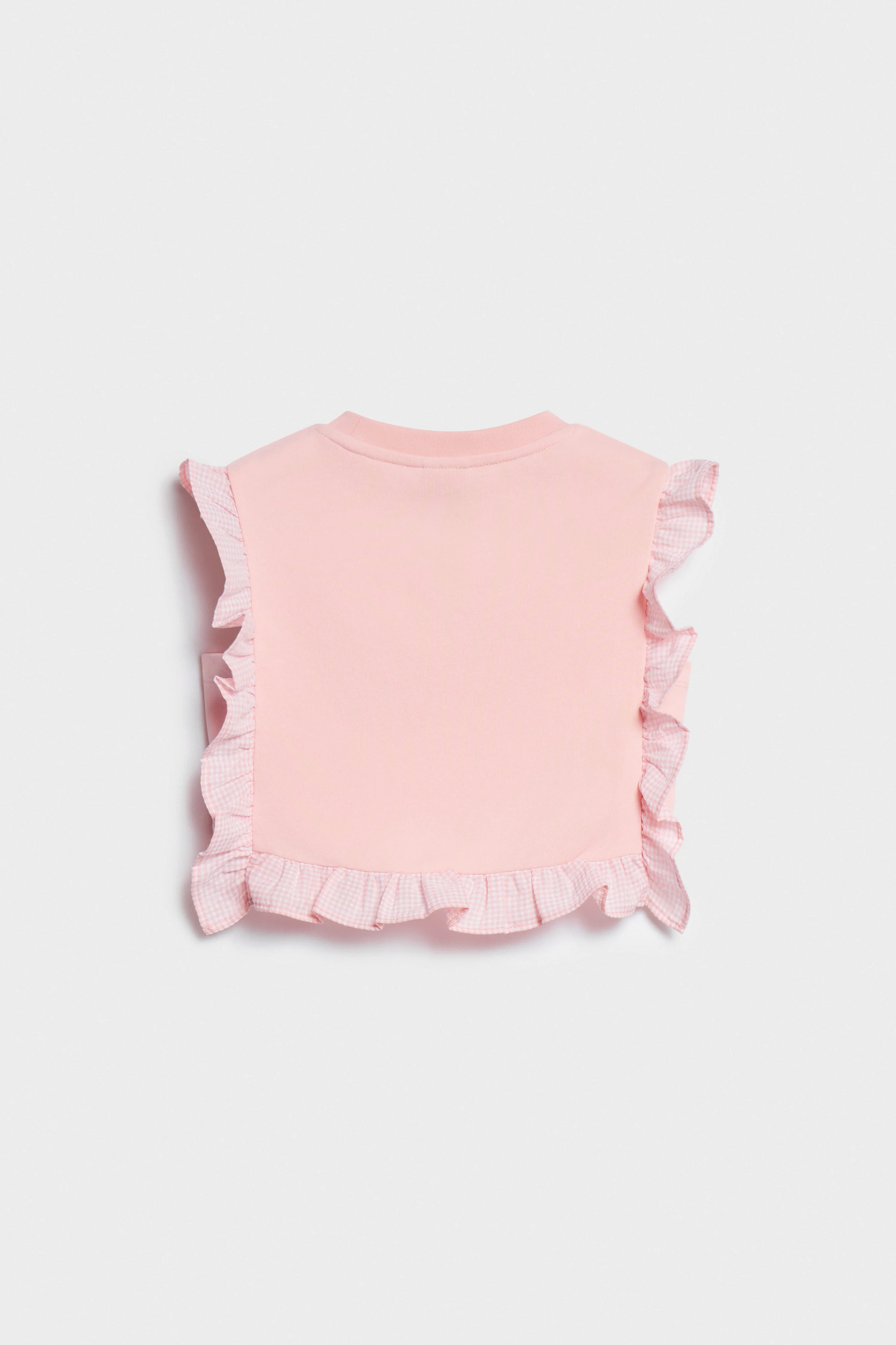 RUFFLED COTTON T-SHIRT - Image 5