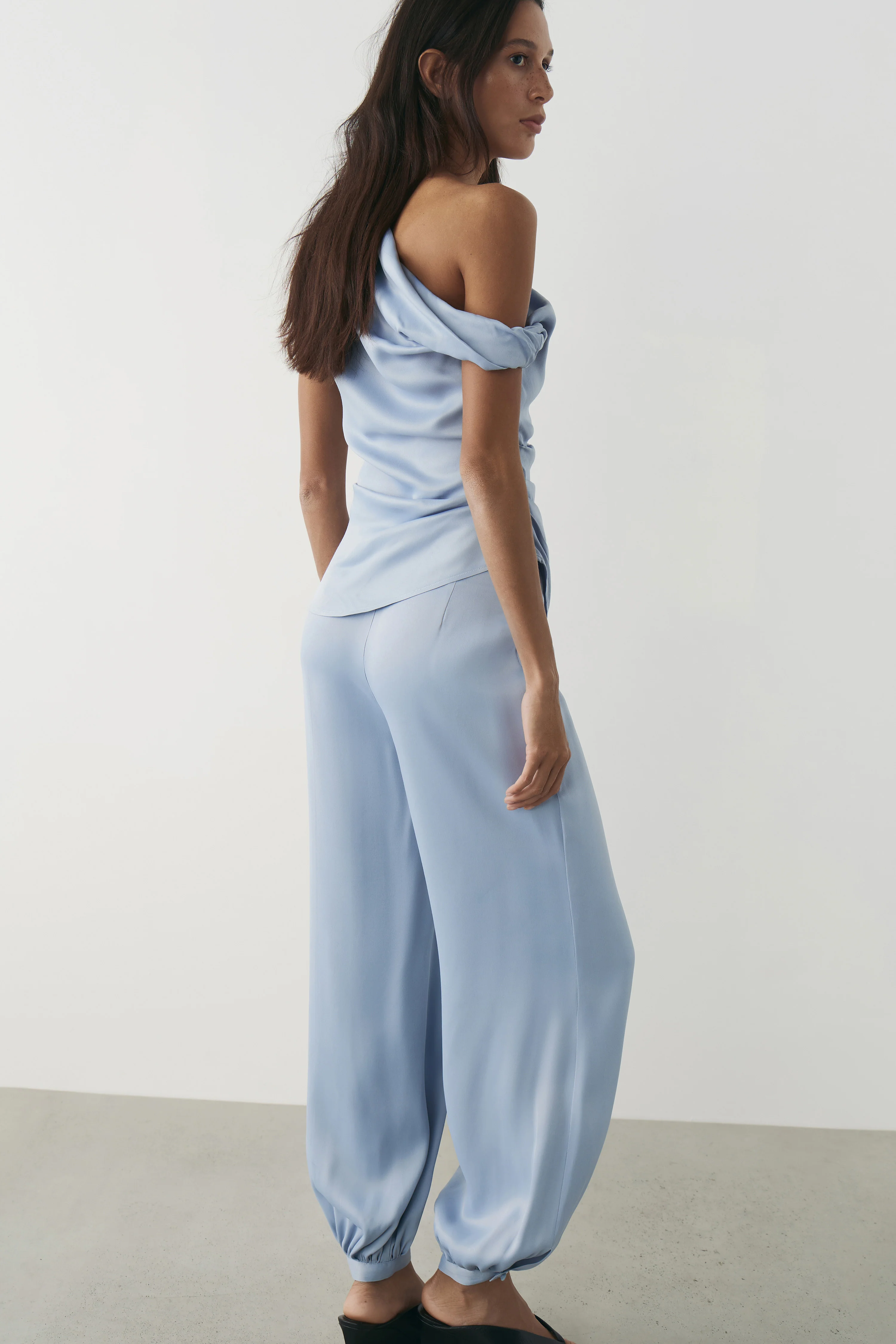 SATIN JOGGERS - Image 3