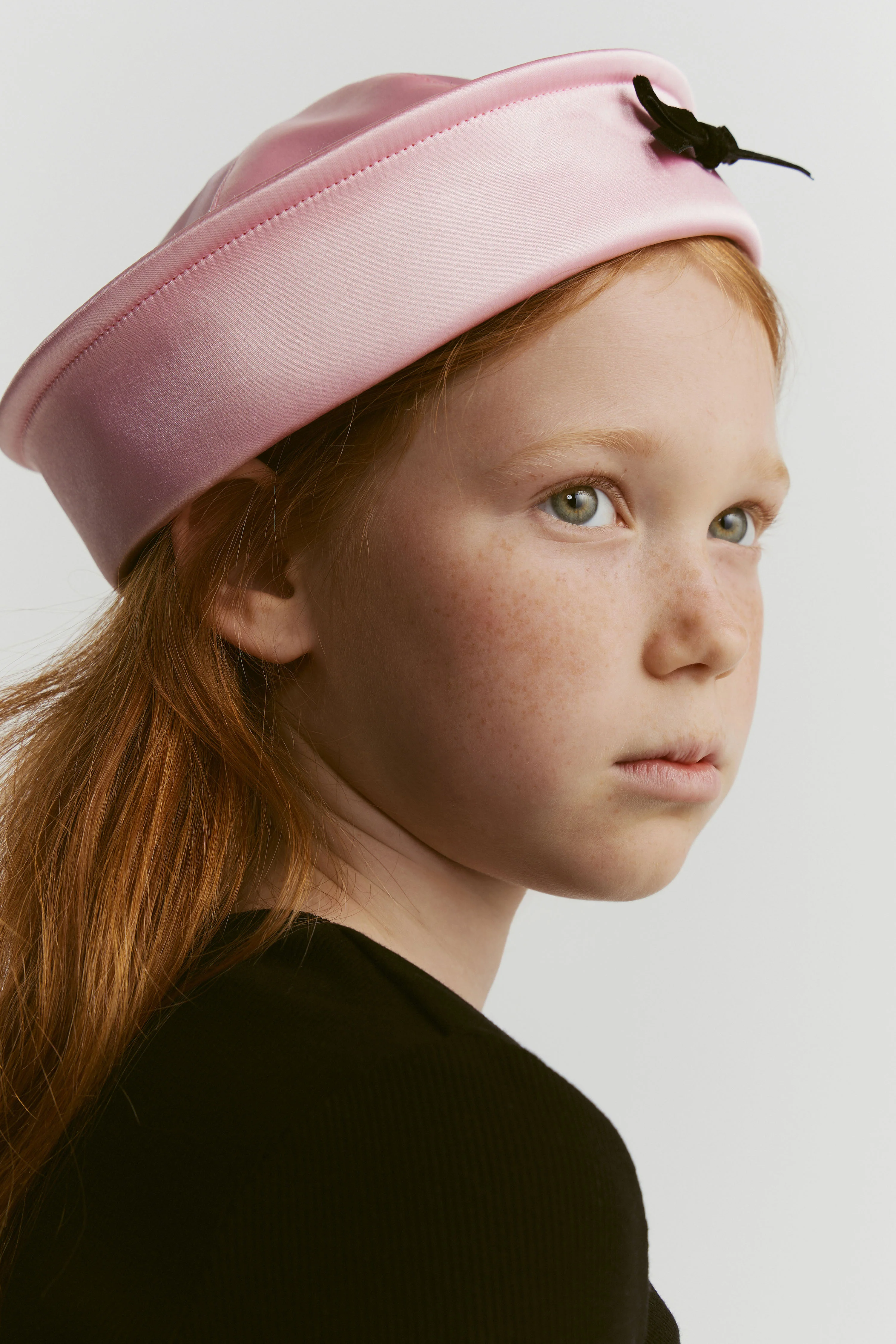 SATIN SAILOR HAT