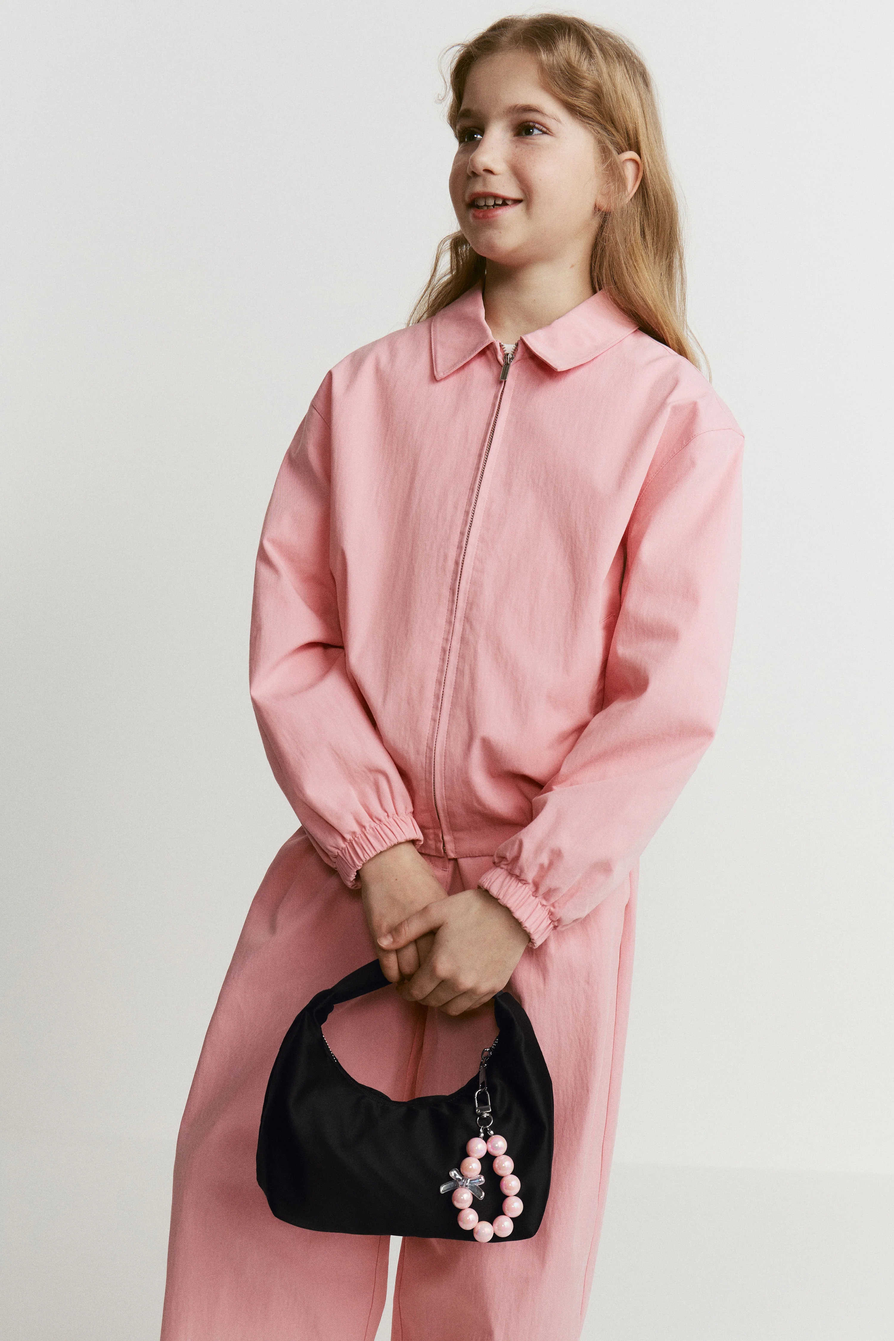 SATIN SHOULDER BAG