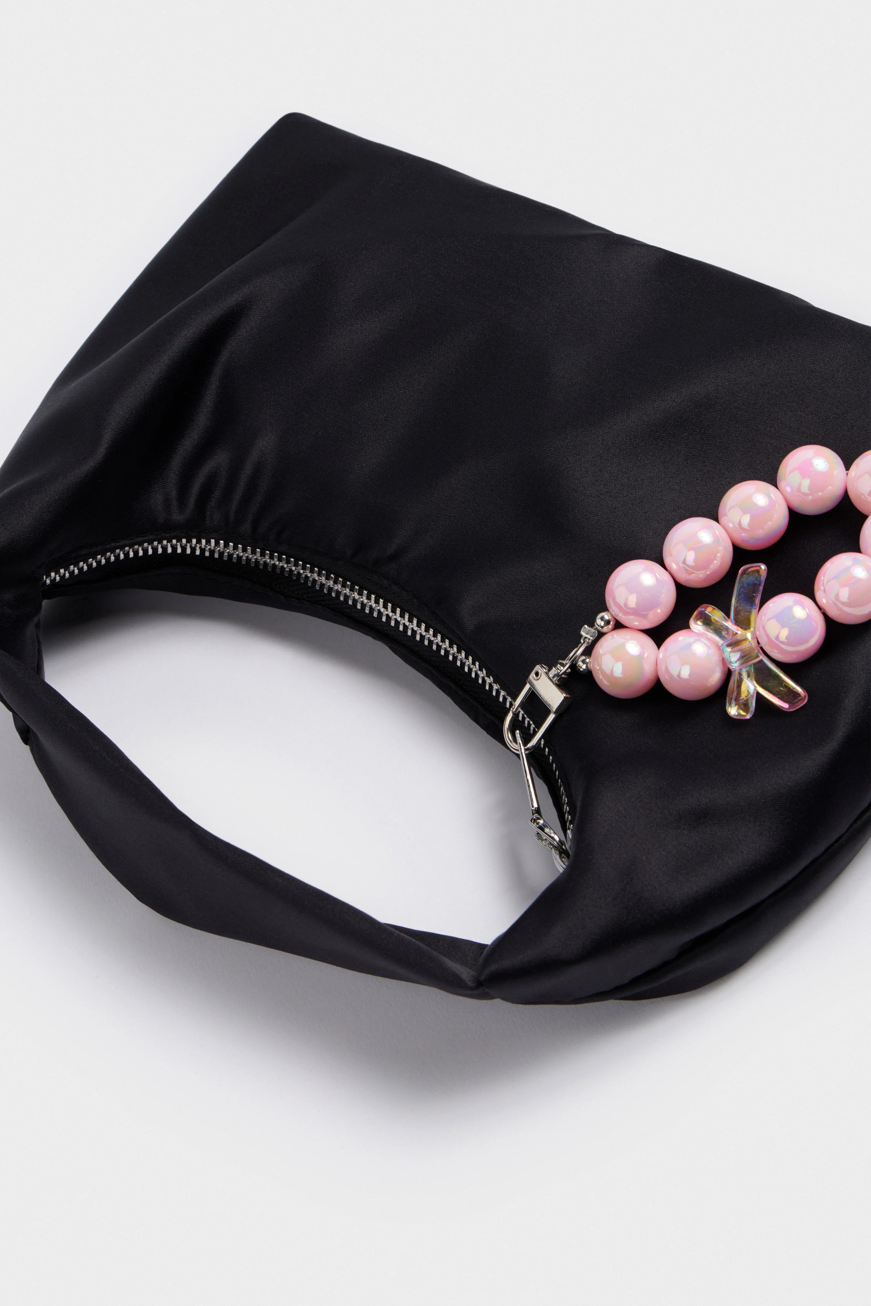 SATIN SHOULDER BAG - Image 5