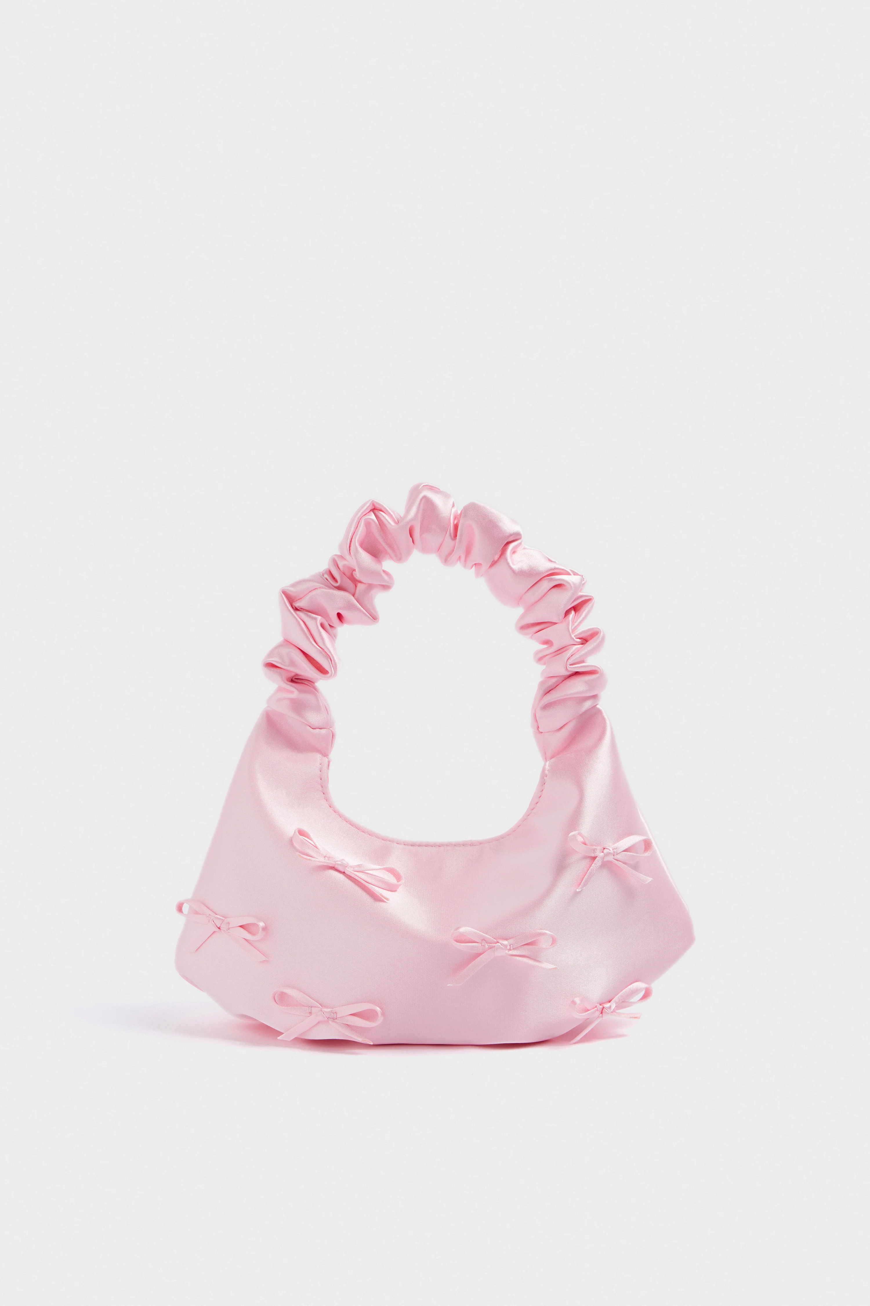 SATIN SHOULDER BAG - Image 3