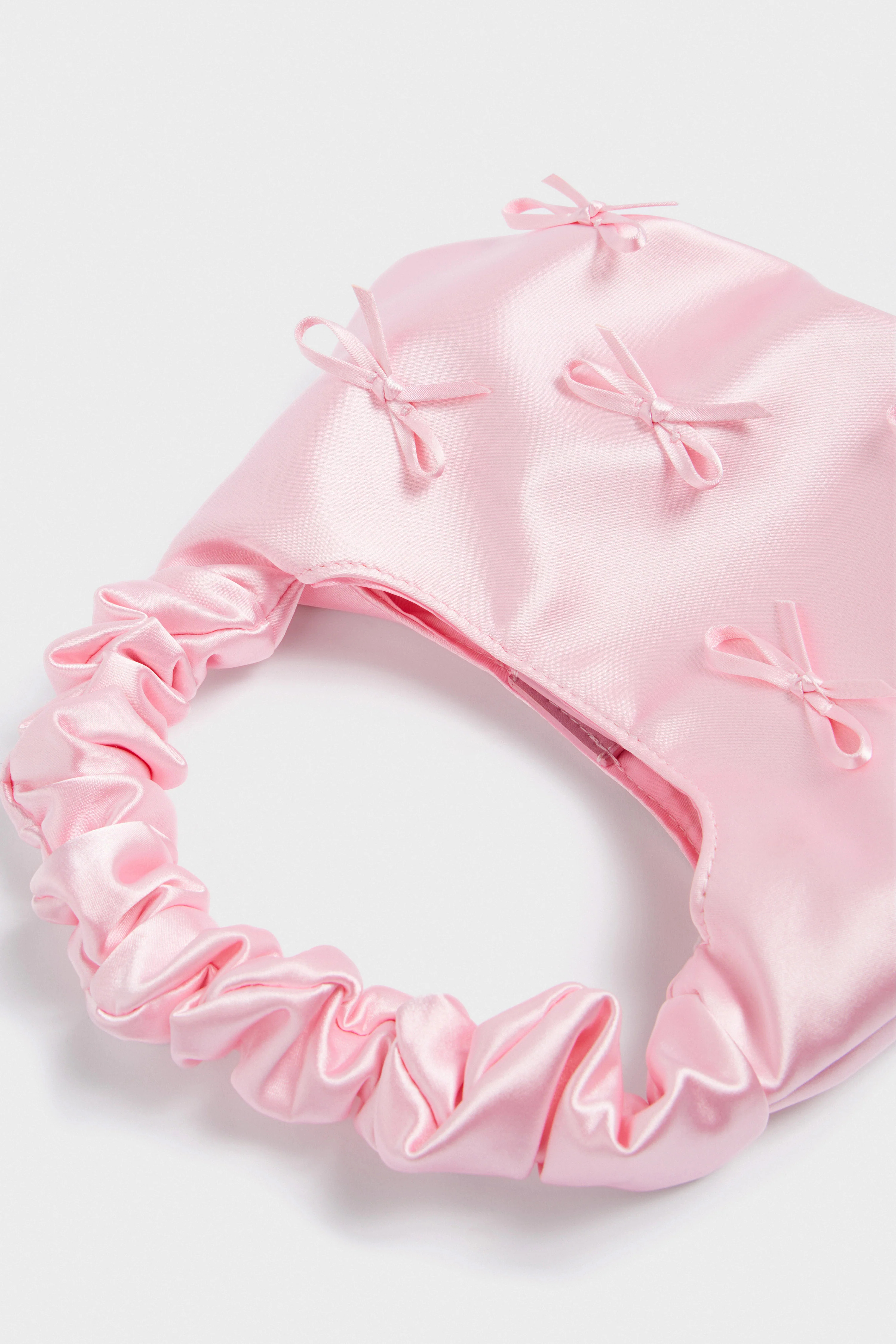 SATIN SHOULDER BAG - Image 5