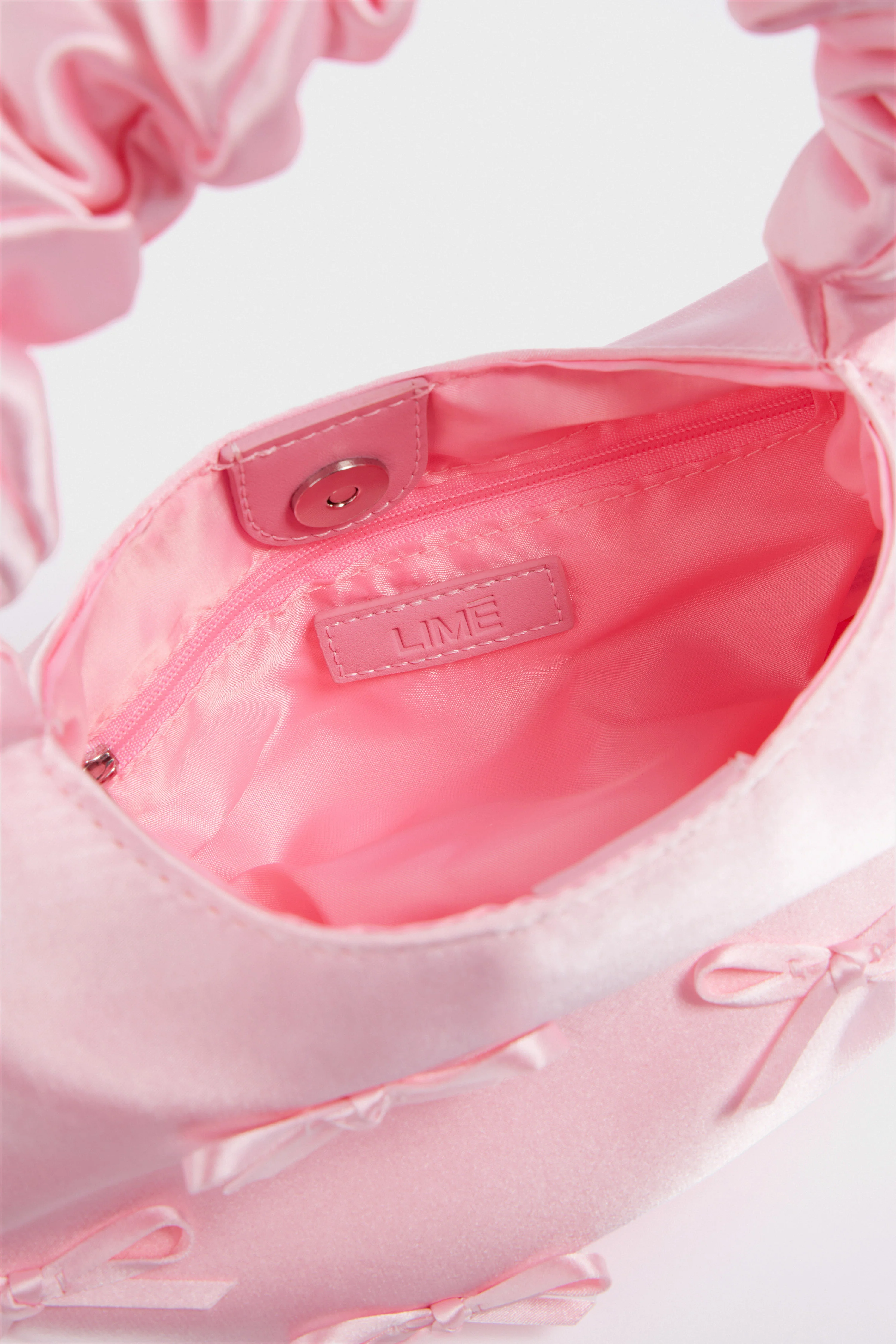 SATIN SHOULDER BAG - Image 6