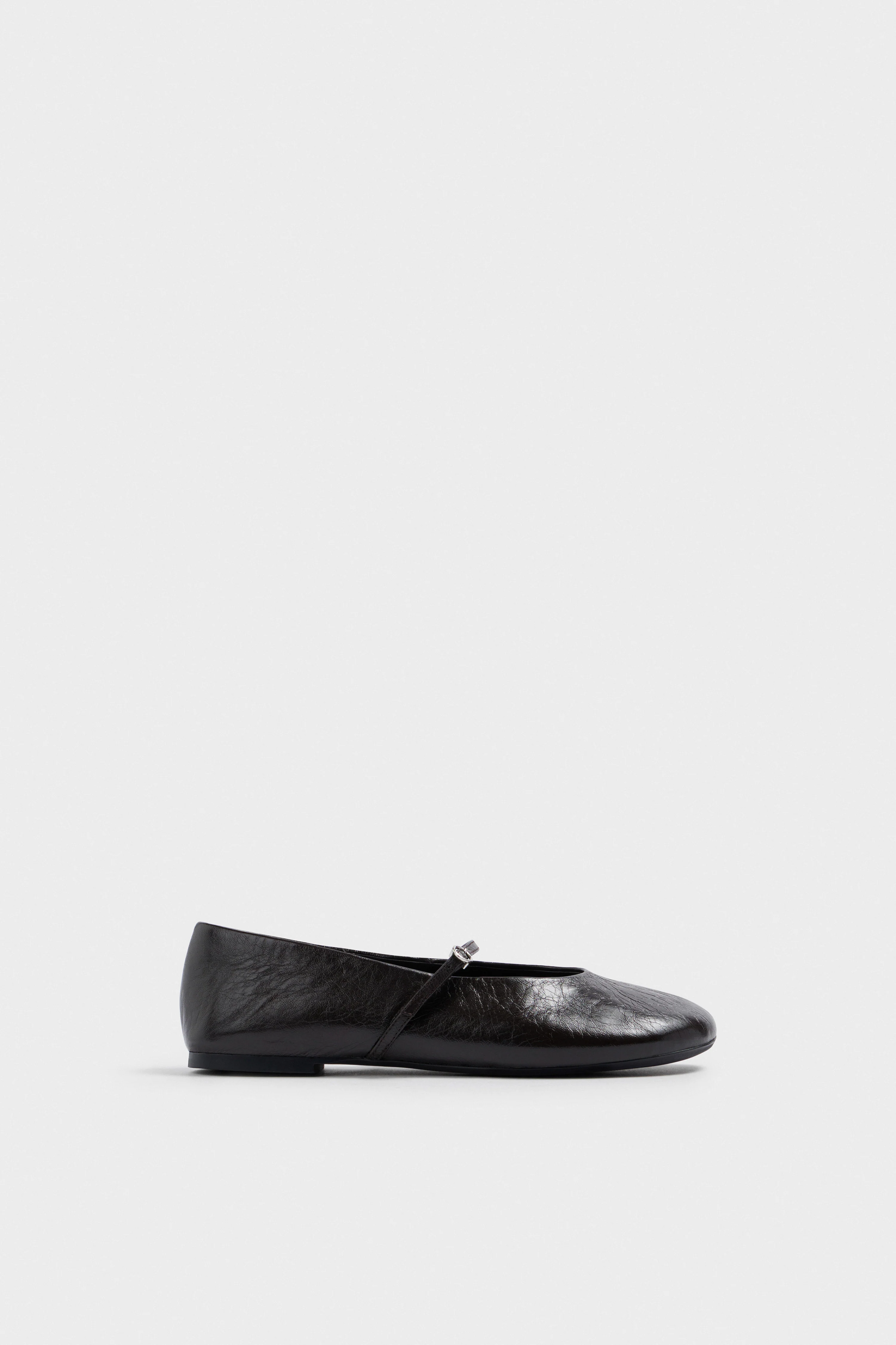 SHEEP LEATHER FLAT SHOES - Image 4