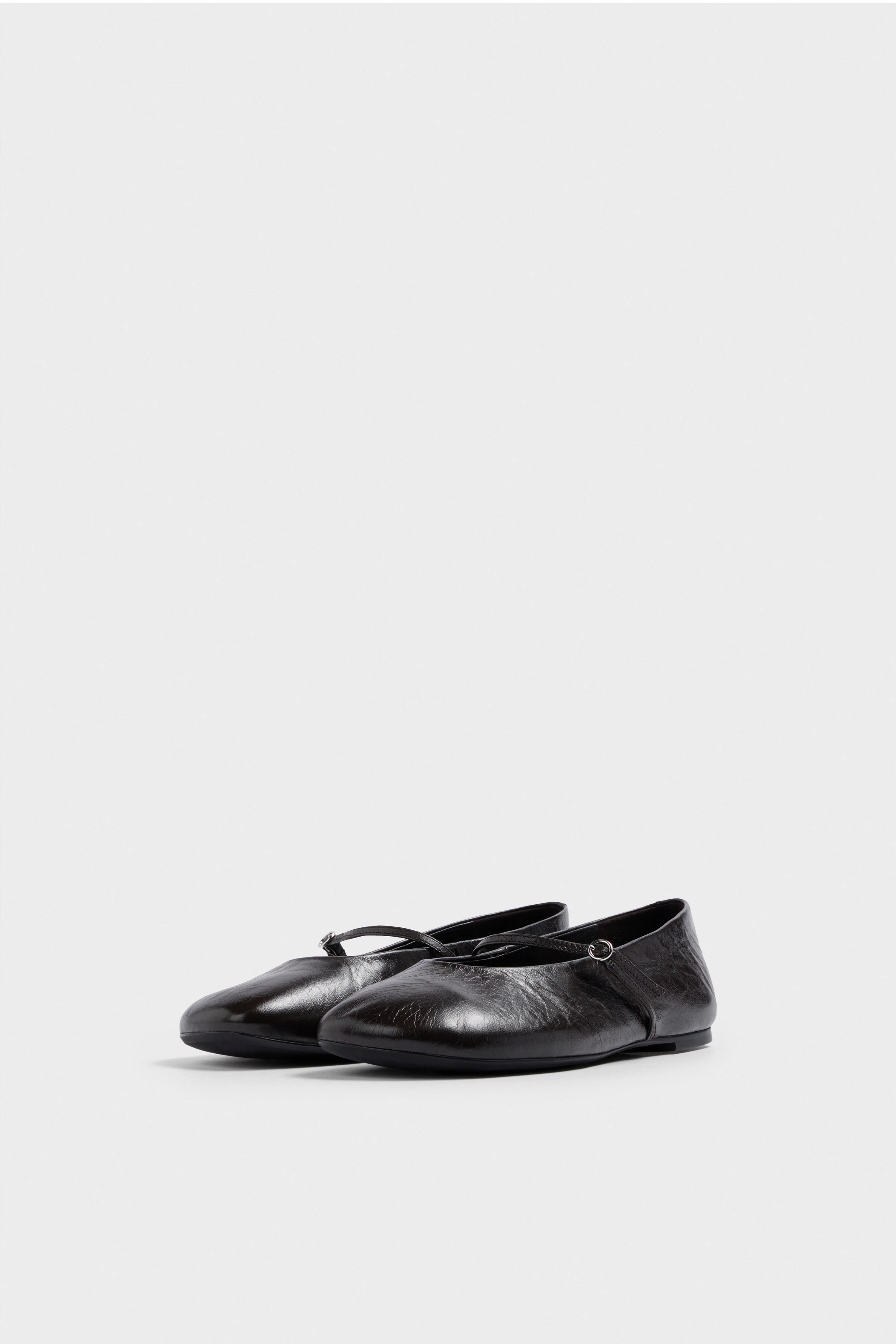 SHEEP LEATHER FLAT SHOES - Image 5