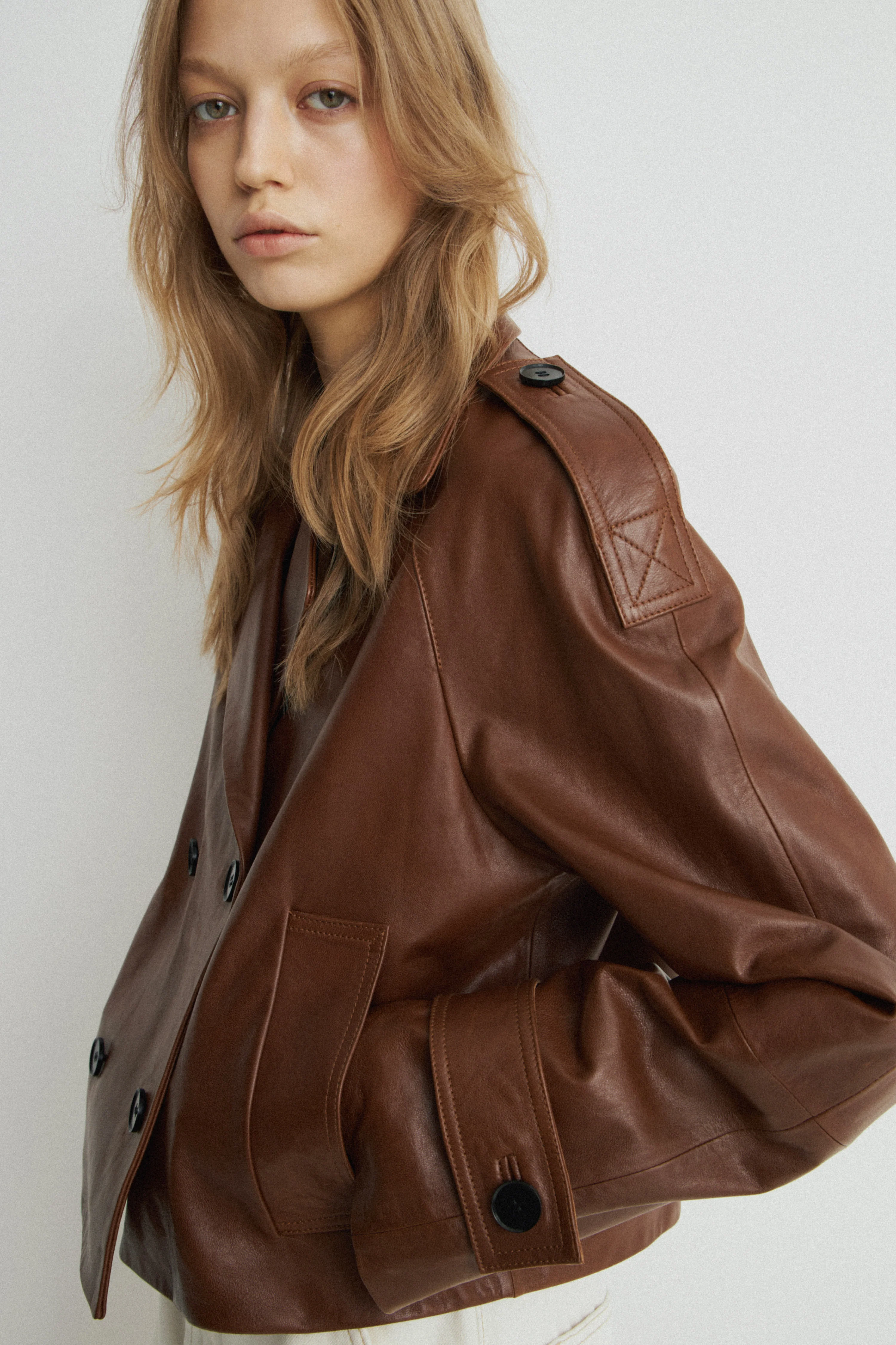 SHEEP LEATHER JACKET - Image 5
