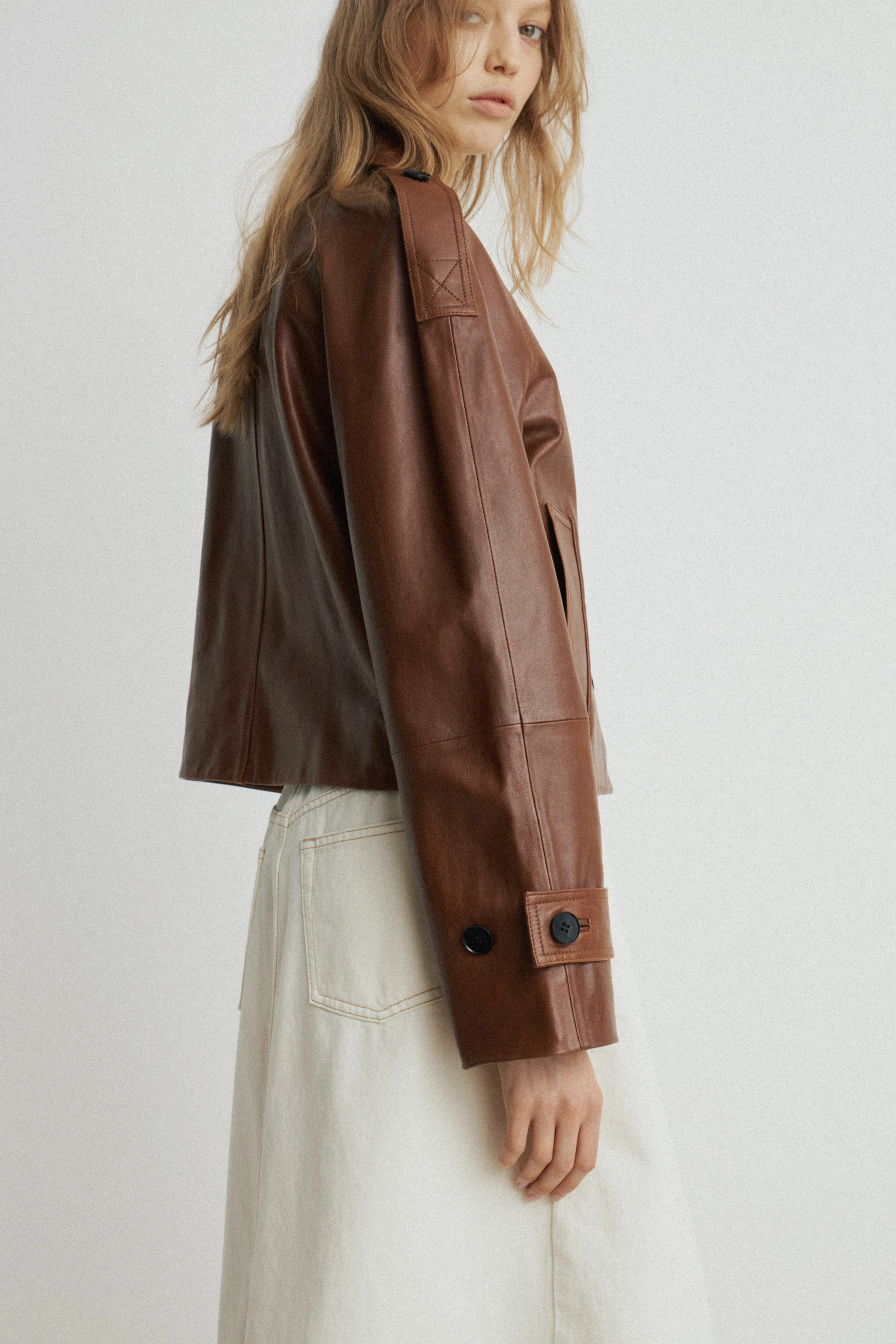 SHEEP LEATHER JACKET - Image 6